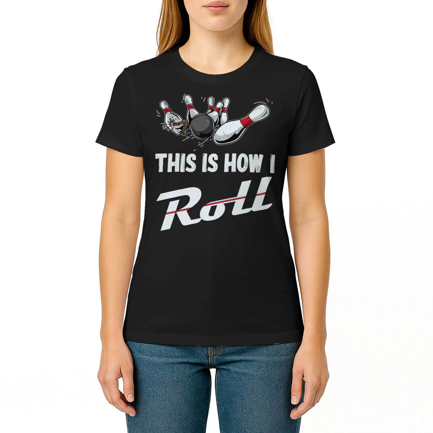 This Is How I Roll Funny Bowling Team Shirts Men Women Kids BOL1485