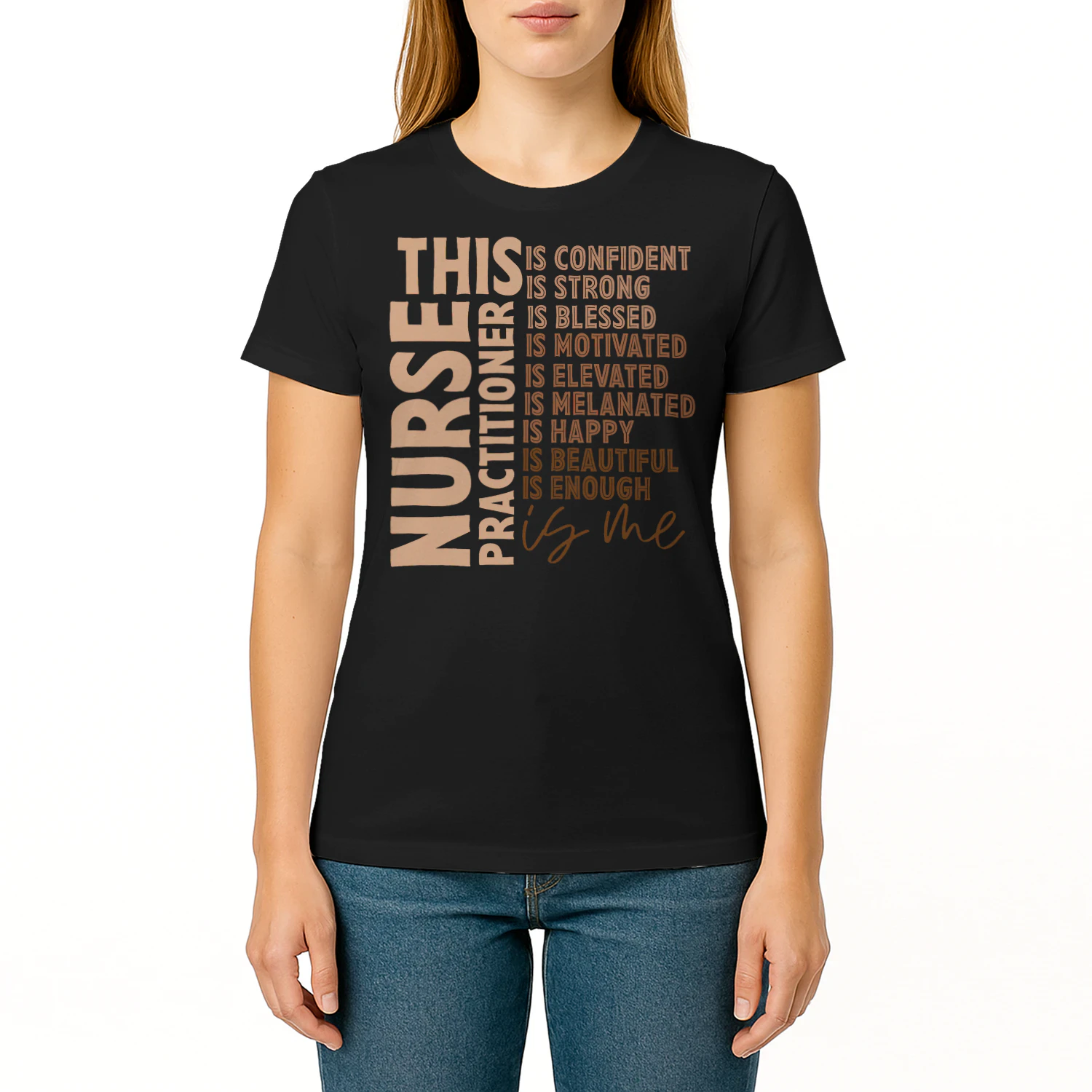 This Practitioner Nurse Black History Month Melanin Nursing Nursing T Shirt NUR0054