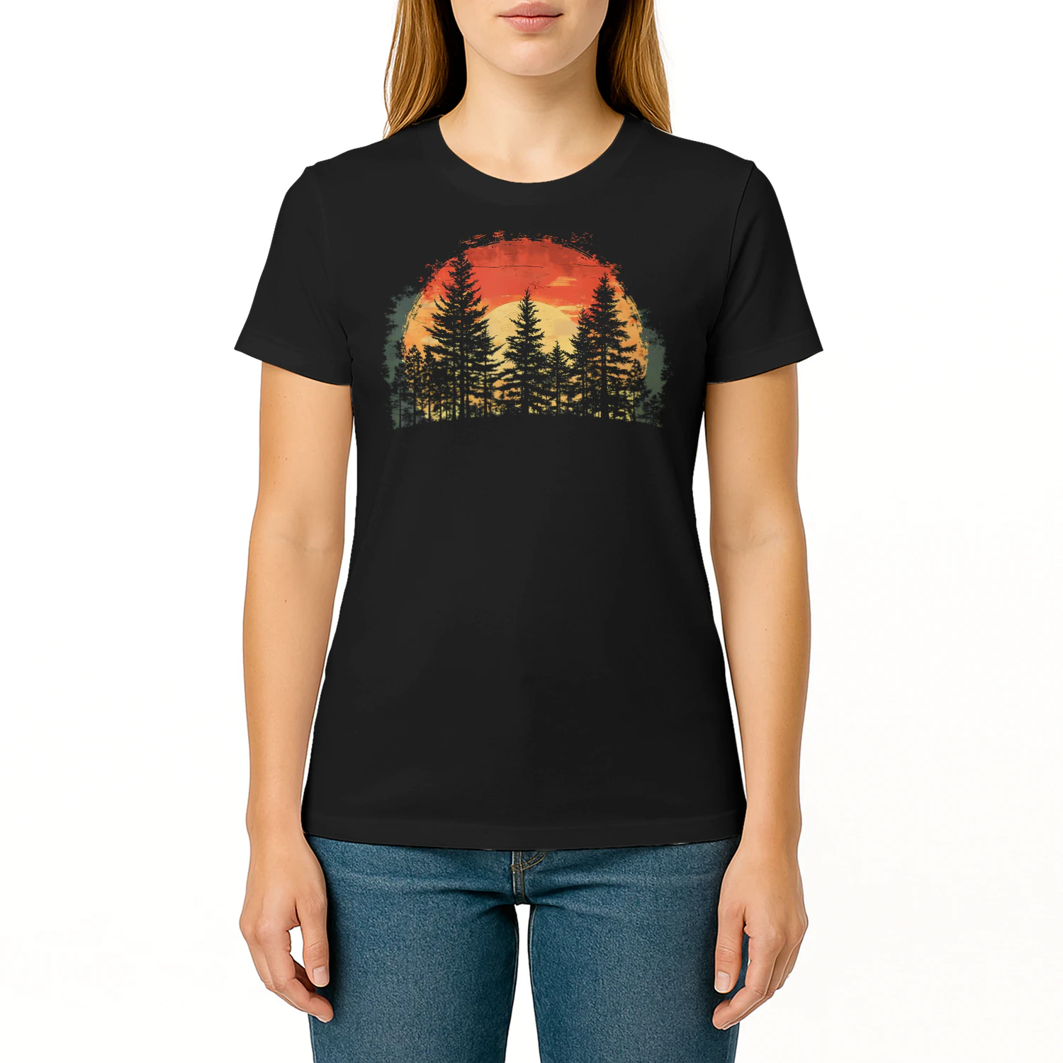 Outdoor Tree Nature Lover Wildlife Retro Best Gift For Hunting Lover Hunting T Shirt HUT0186