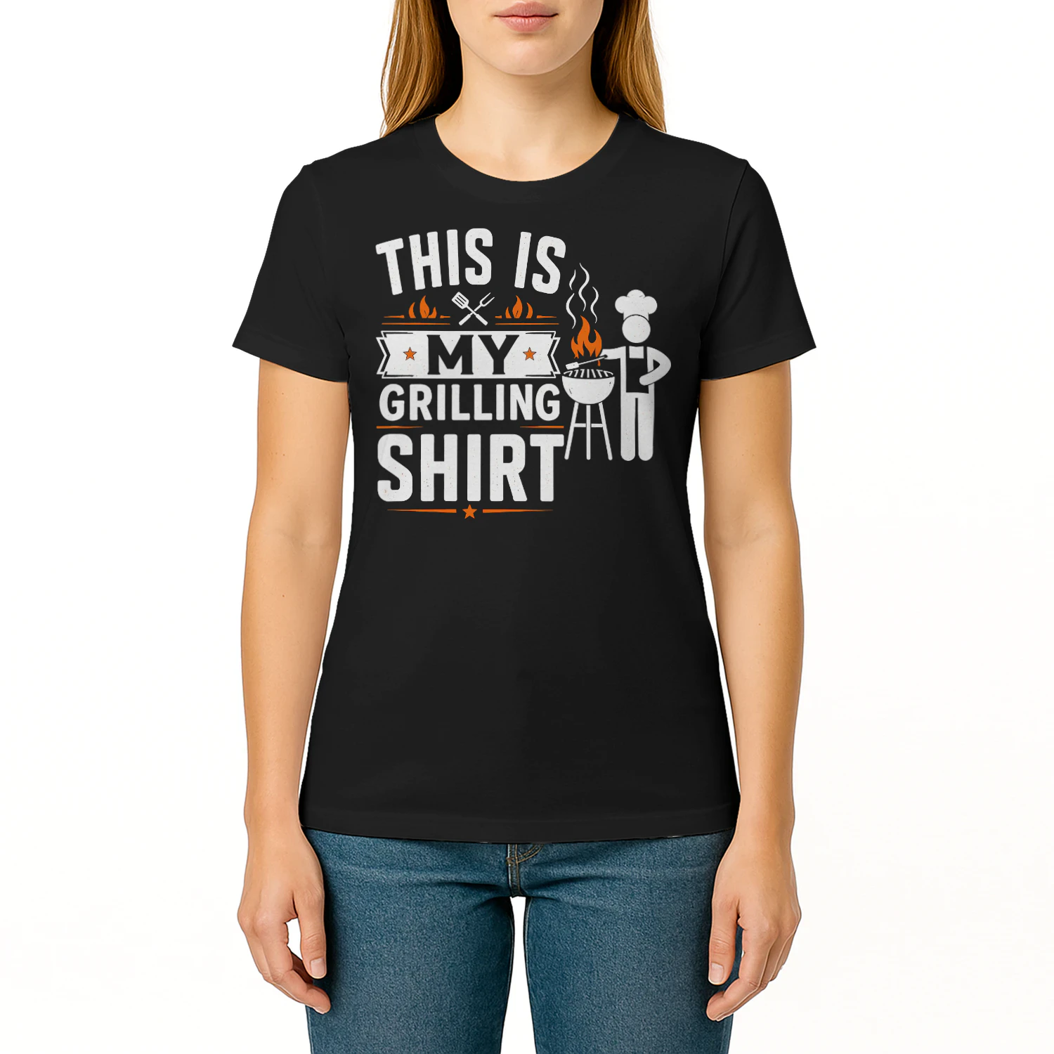 This Is My Grilling Shirt Funny Grill Master Pitmaster Chef BBQ T Shirt BBQ0027