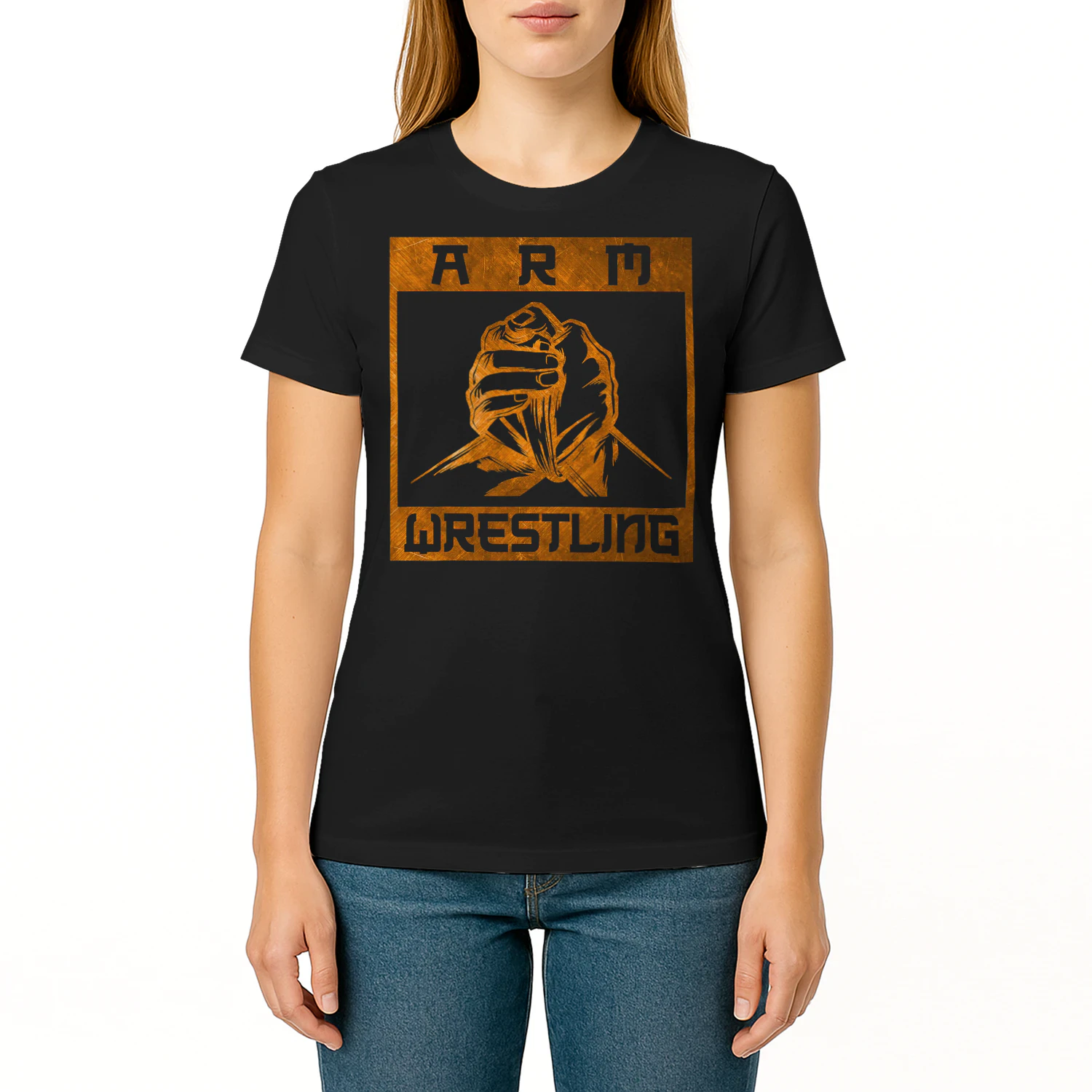 Arm Wrestle Armwrestling Arm Wrestling Wrestling T Shirt WRT0030