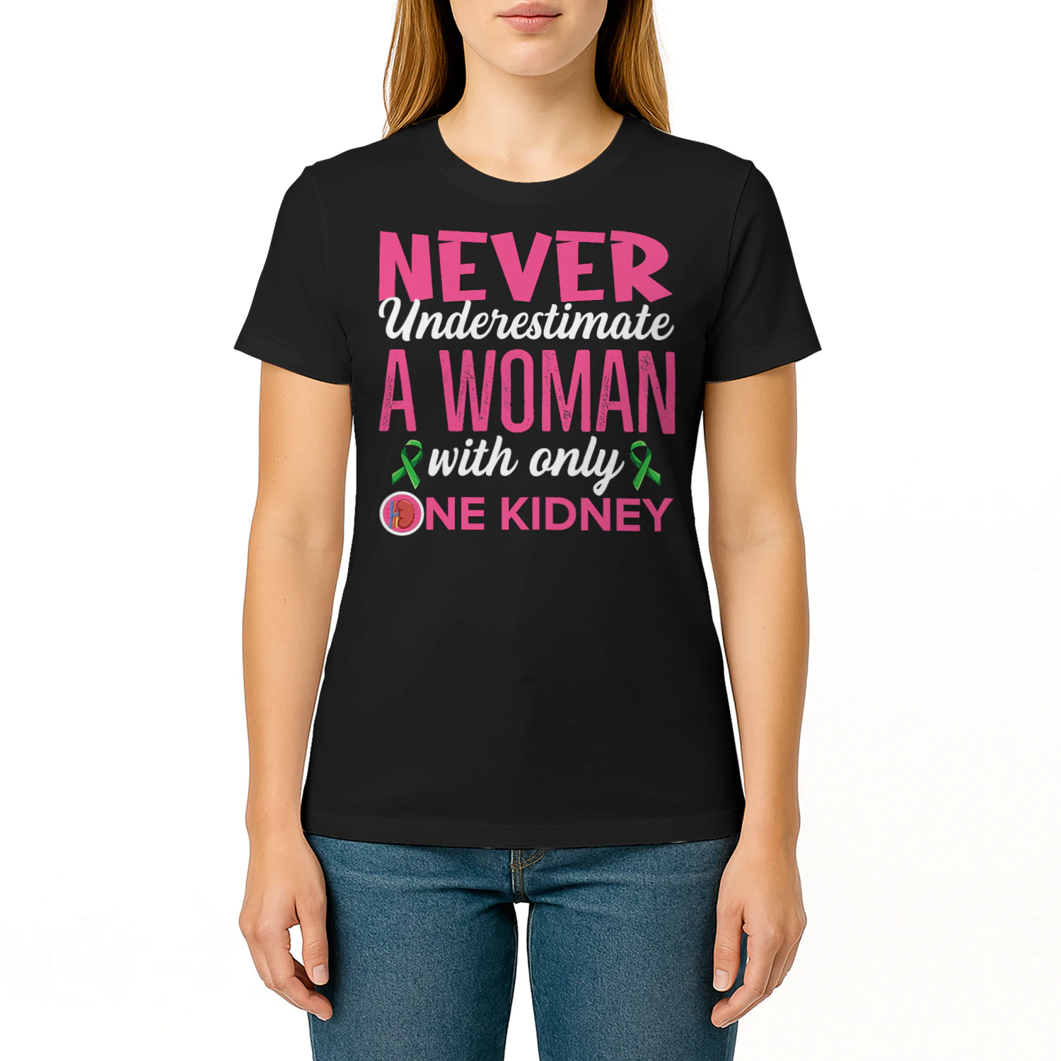 Organ Donation Quote for your Kidney Donor Wife T Shirt KIW0317
