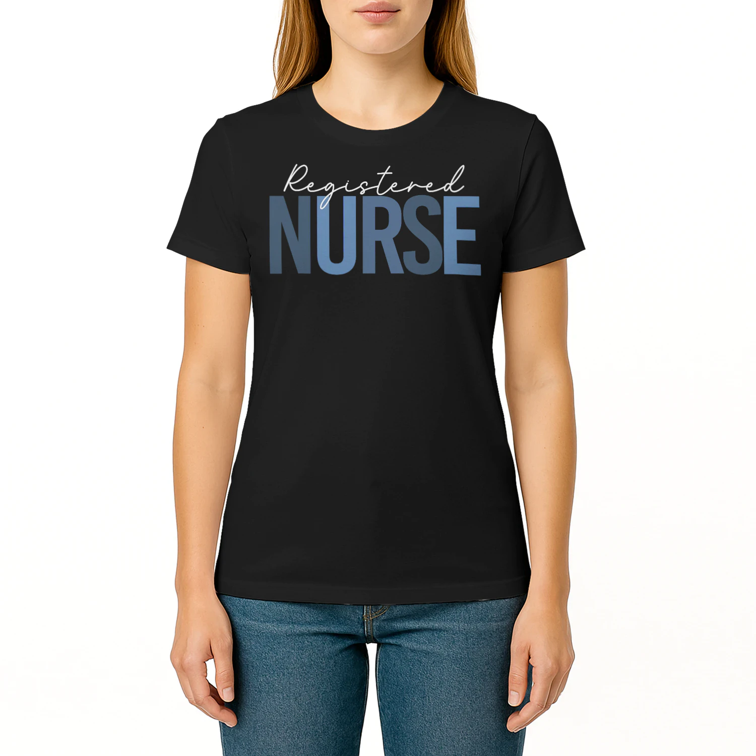 Womens Registered Nurse Rn Nursing Nurse Day Nurse Week Nursing T Shirt NUR0036