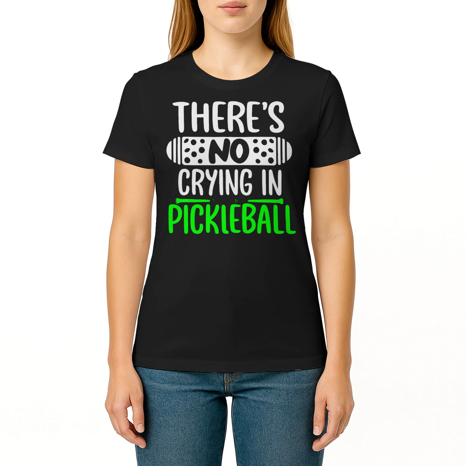 Theres No Crying In Pickleball Funny Pickleball Rules Pickleball T Shirt PIK0324