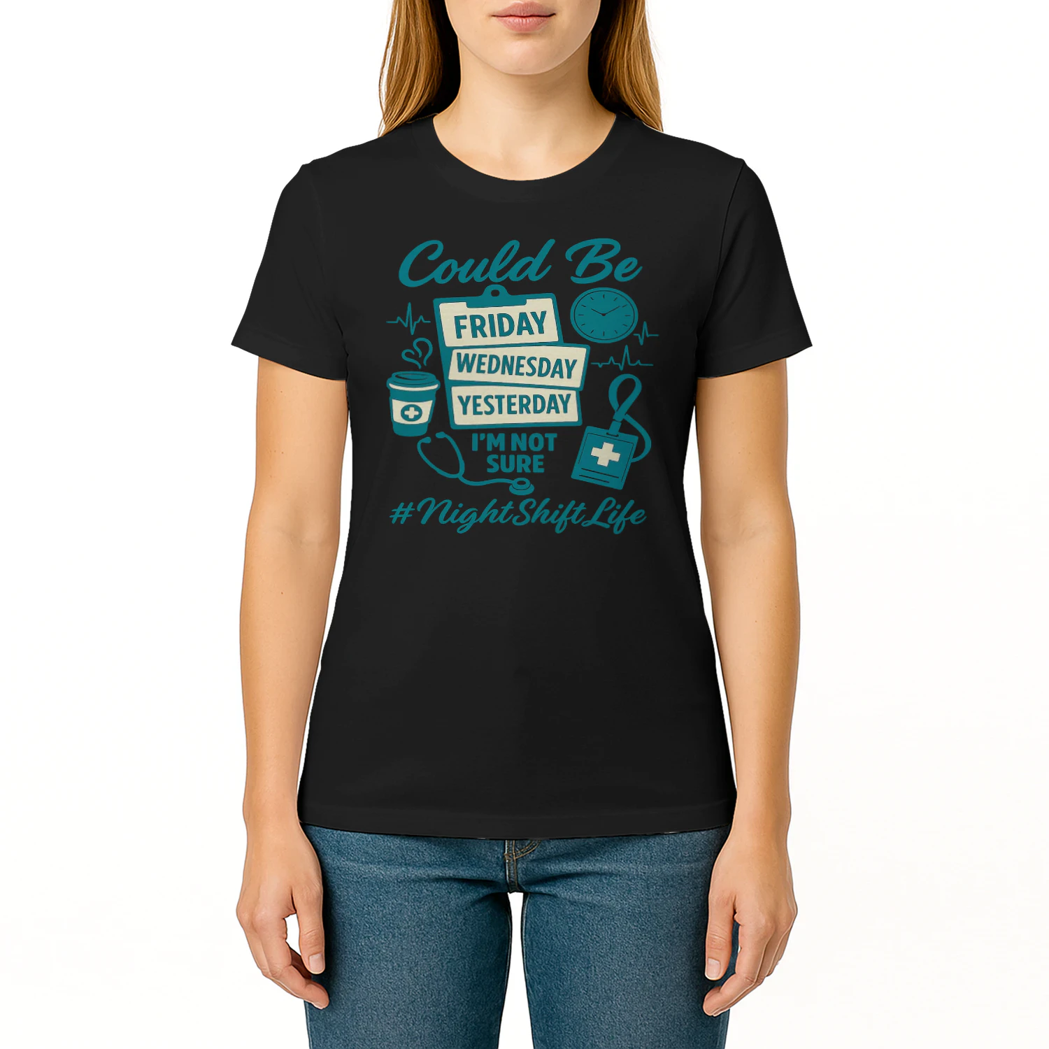 Funny Nursing Night Shift Life Squad Nurse Week Lovers Nursing T Shirt NUR0422