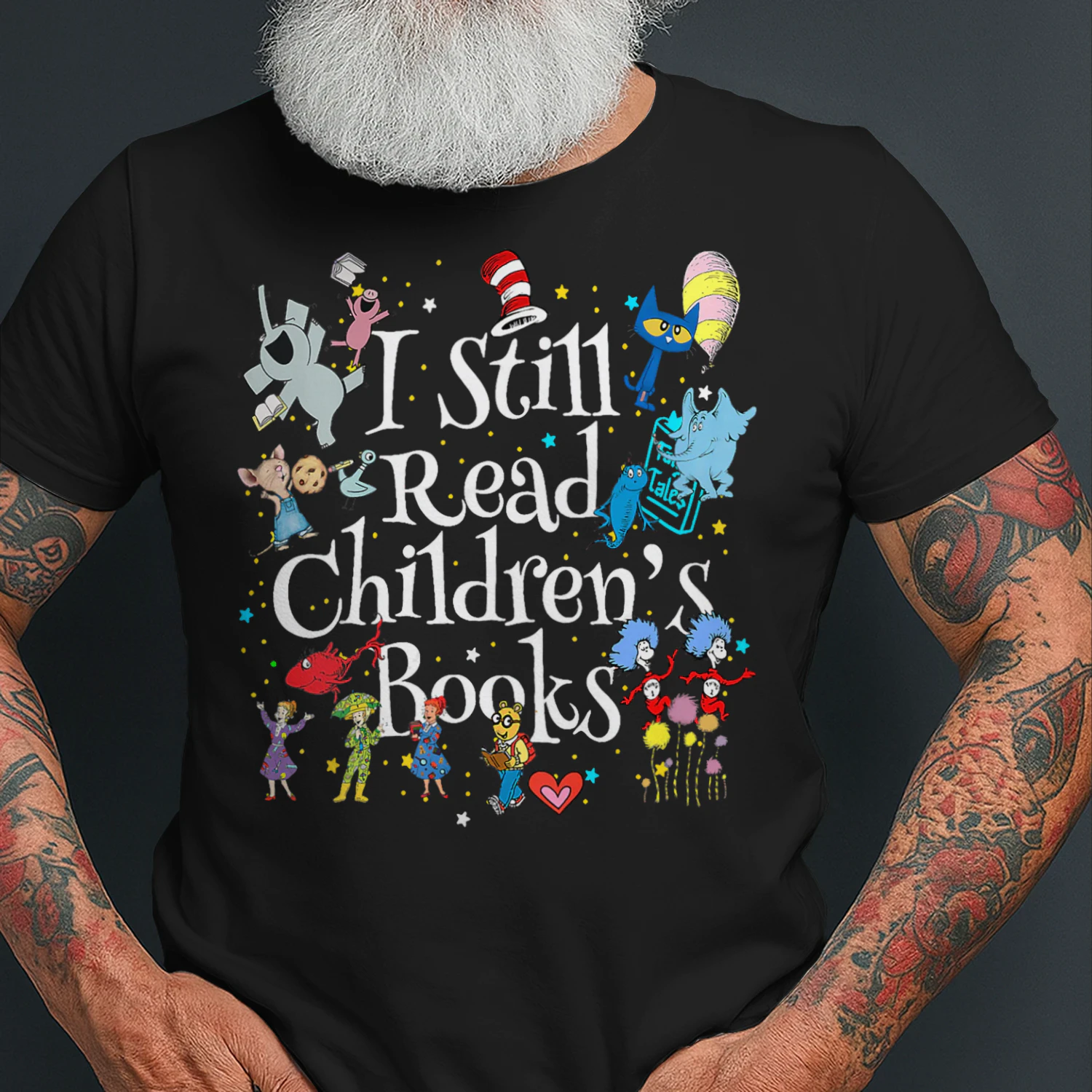 Womens I Still Read Childrens Books First Day Of School Kid Reading Vneck Read Books T Shirt REB0928