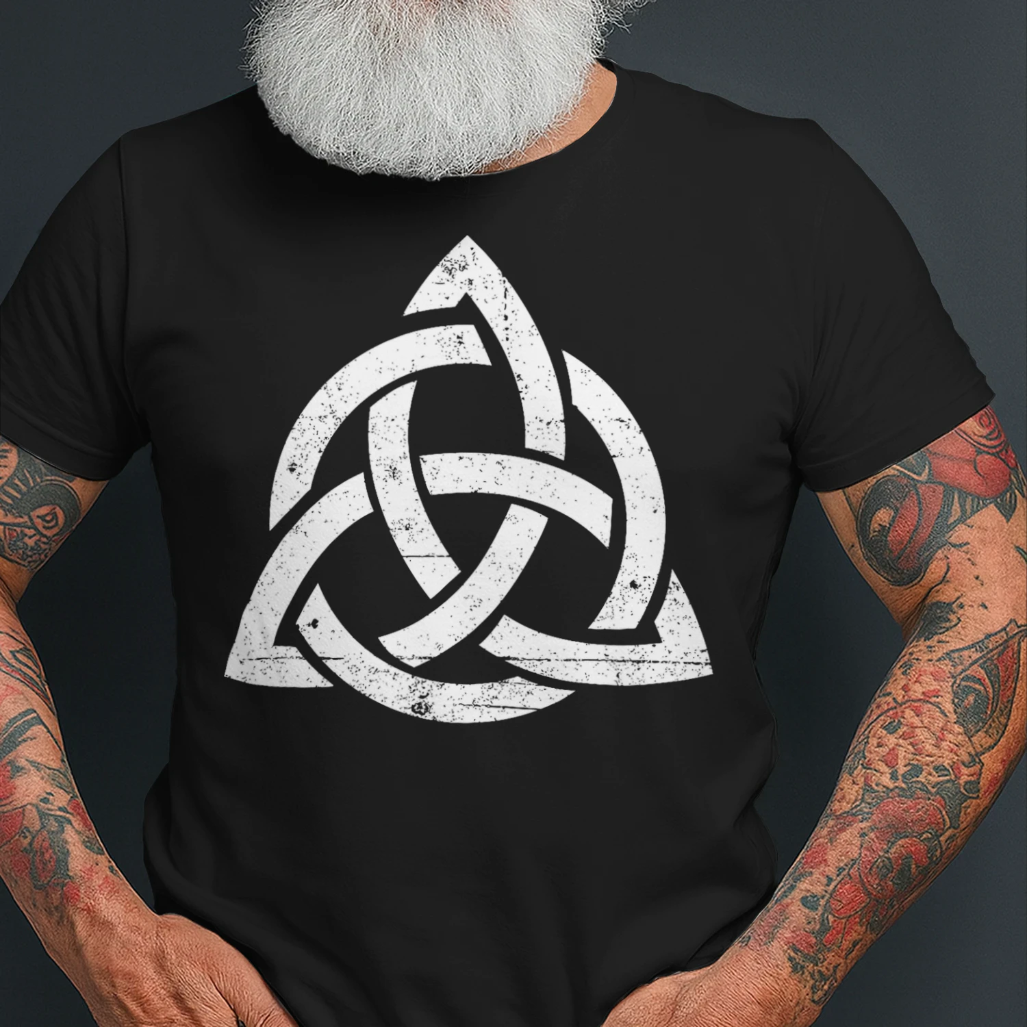 Celtic Trinity Knot Triquetra Nordic Viking Symbol Viking T Shirt VIK0281