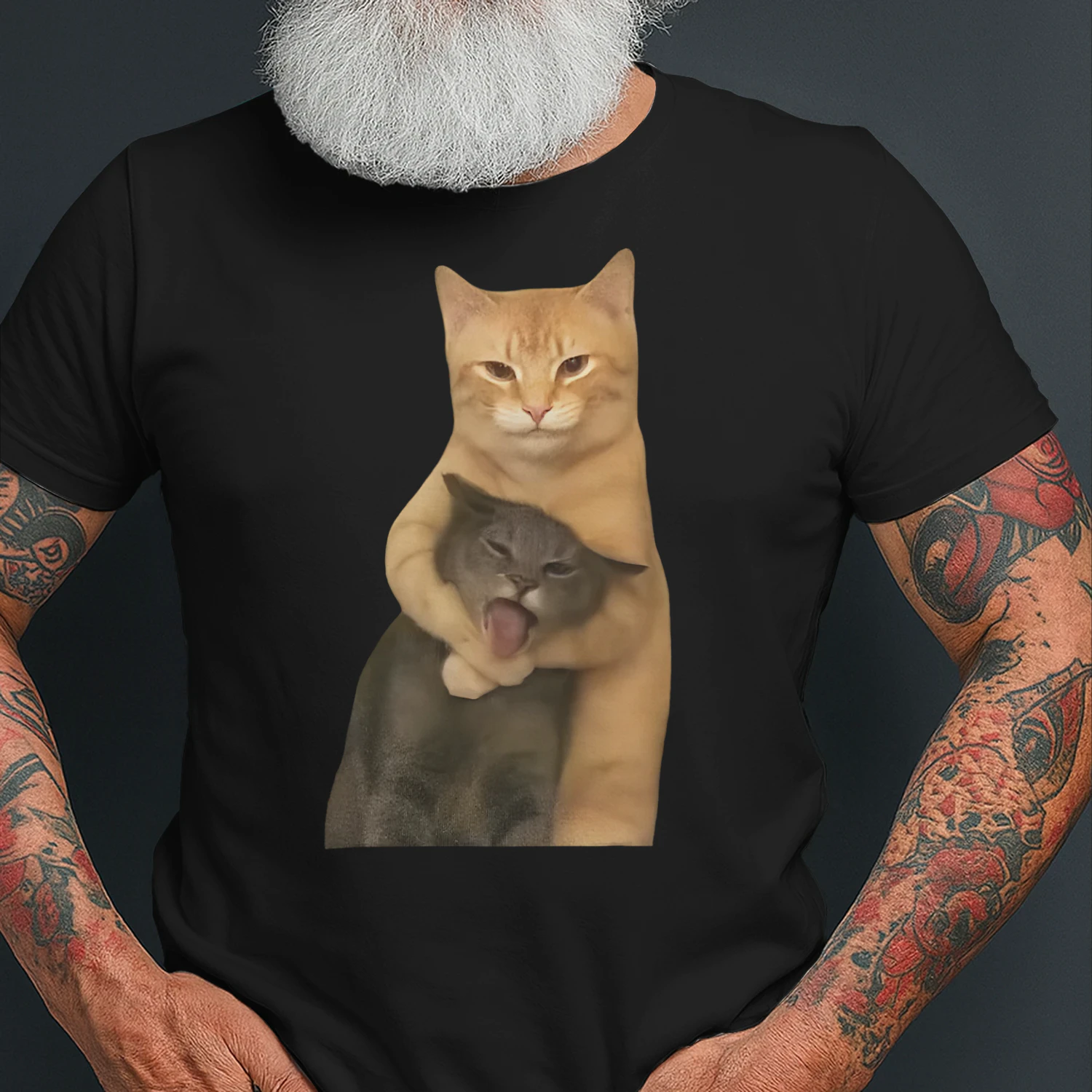 Fighting Cat Memes T Shirt CAT0694
