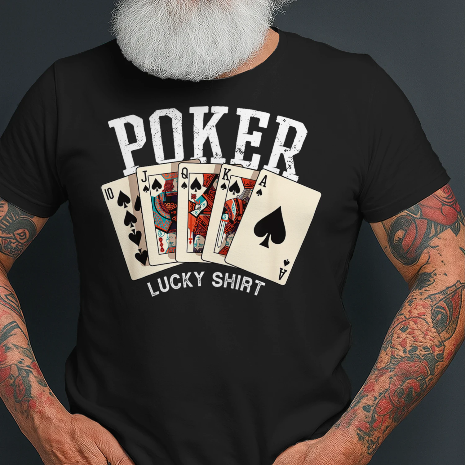 Poker Lucky Shirt Poker T Shirt POK0012