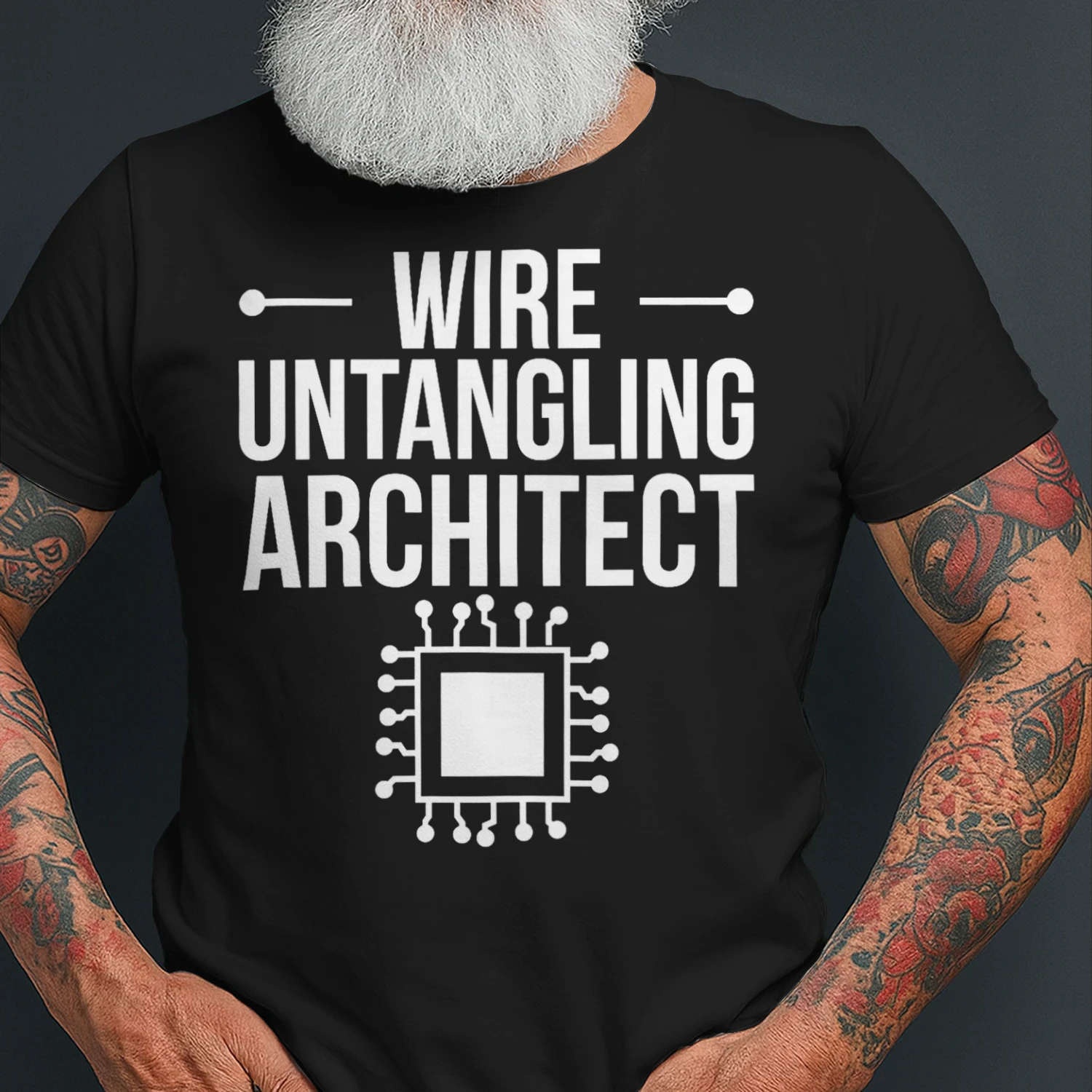 Wire Architect Network Engineer Network Engineering Engineer T Shirt STE0691