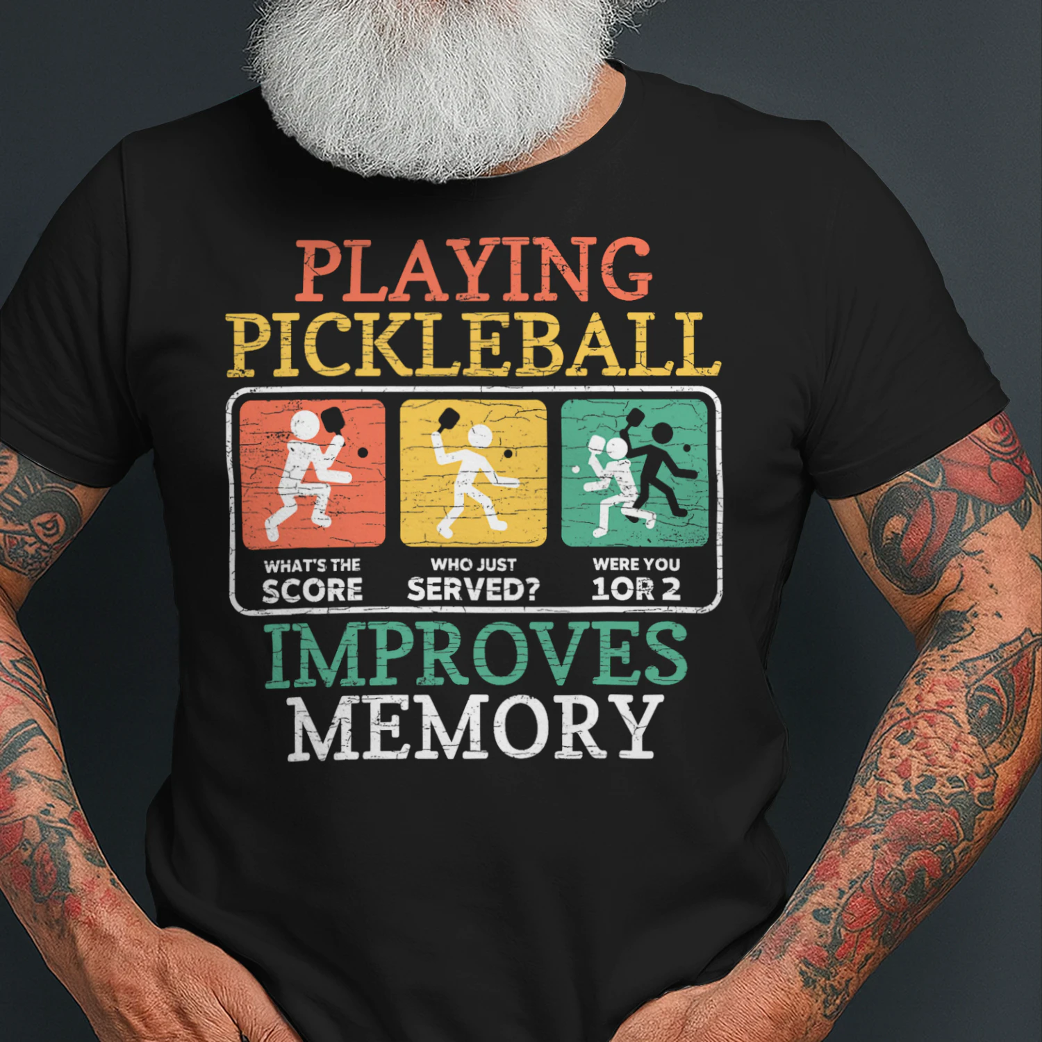 Playing Pickleball Improves Memory Pickleball Pickleball T Shirt (3) PIK0289