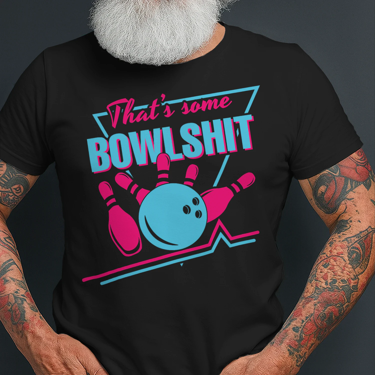 That Some Bowlshit Ball Pins Strike Spilt Funny Bowling Team T Shirt BOL1461