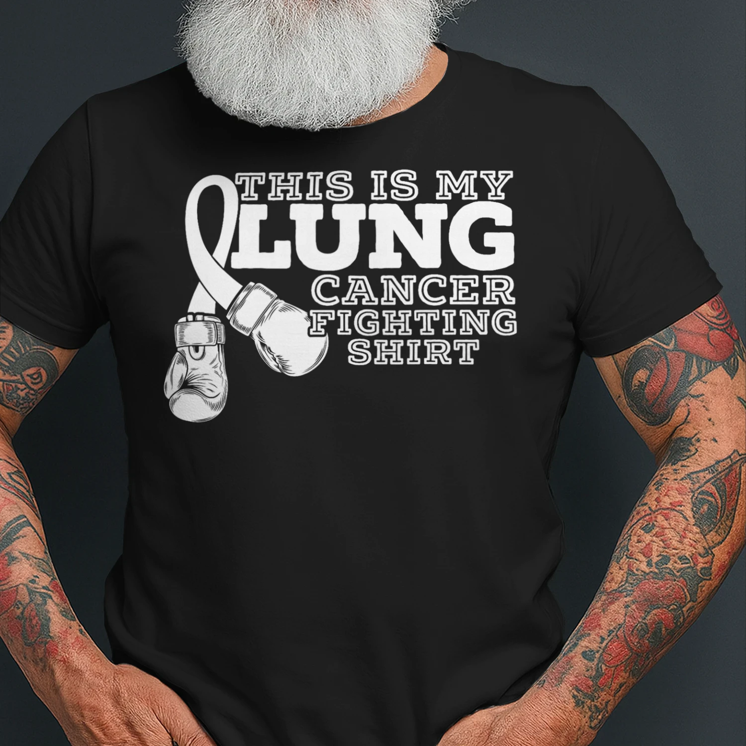 This Is My Lung Cancer Fighting Lung Cancer Awareness Lung Cancer T Shirt LUC0149
