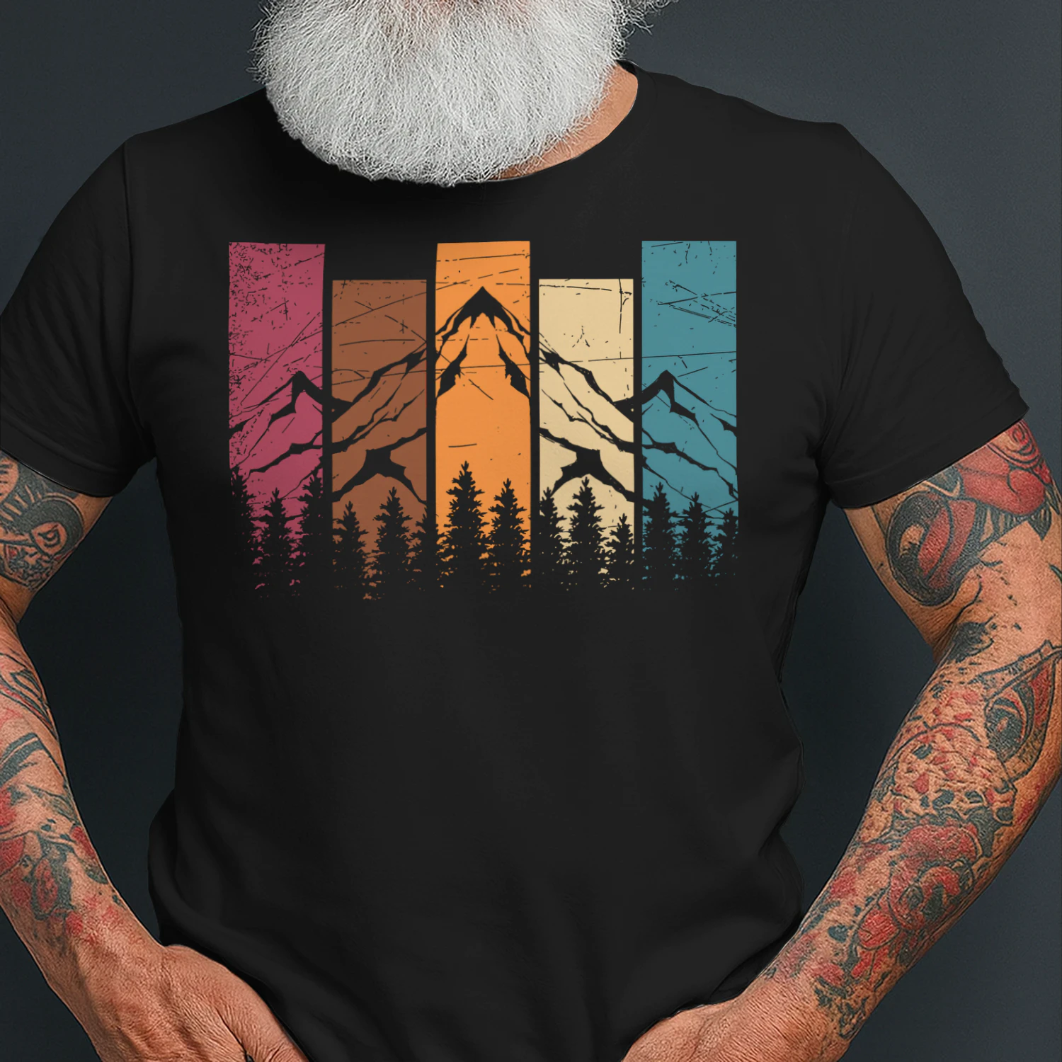 Wildlife Forest Nature Trees Retro Best Gift For Hunting Lover Hunting T Shirt HUT0216