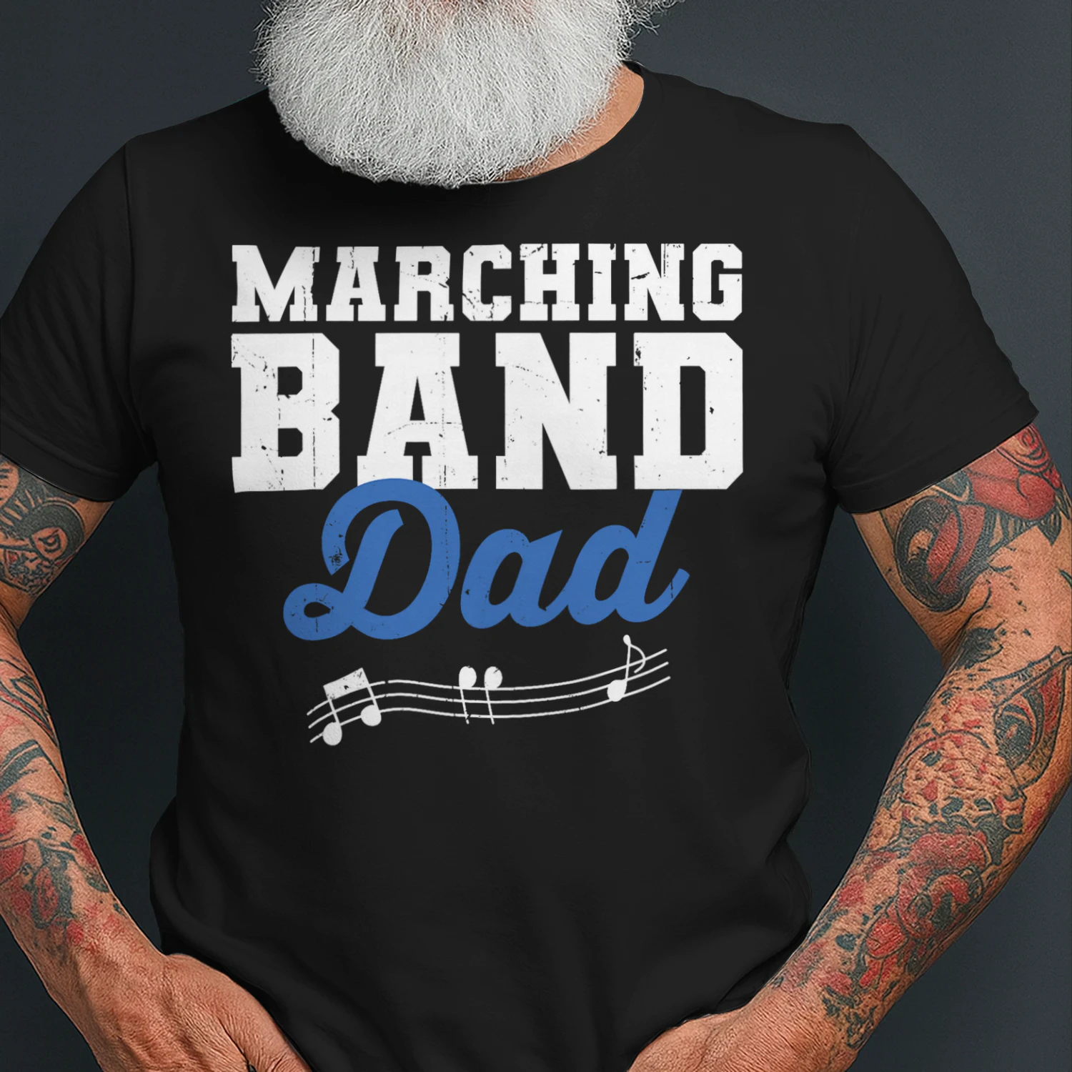 Marching Band Dad Father Men Marching Band Director T Shirt MCB0192
