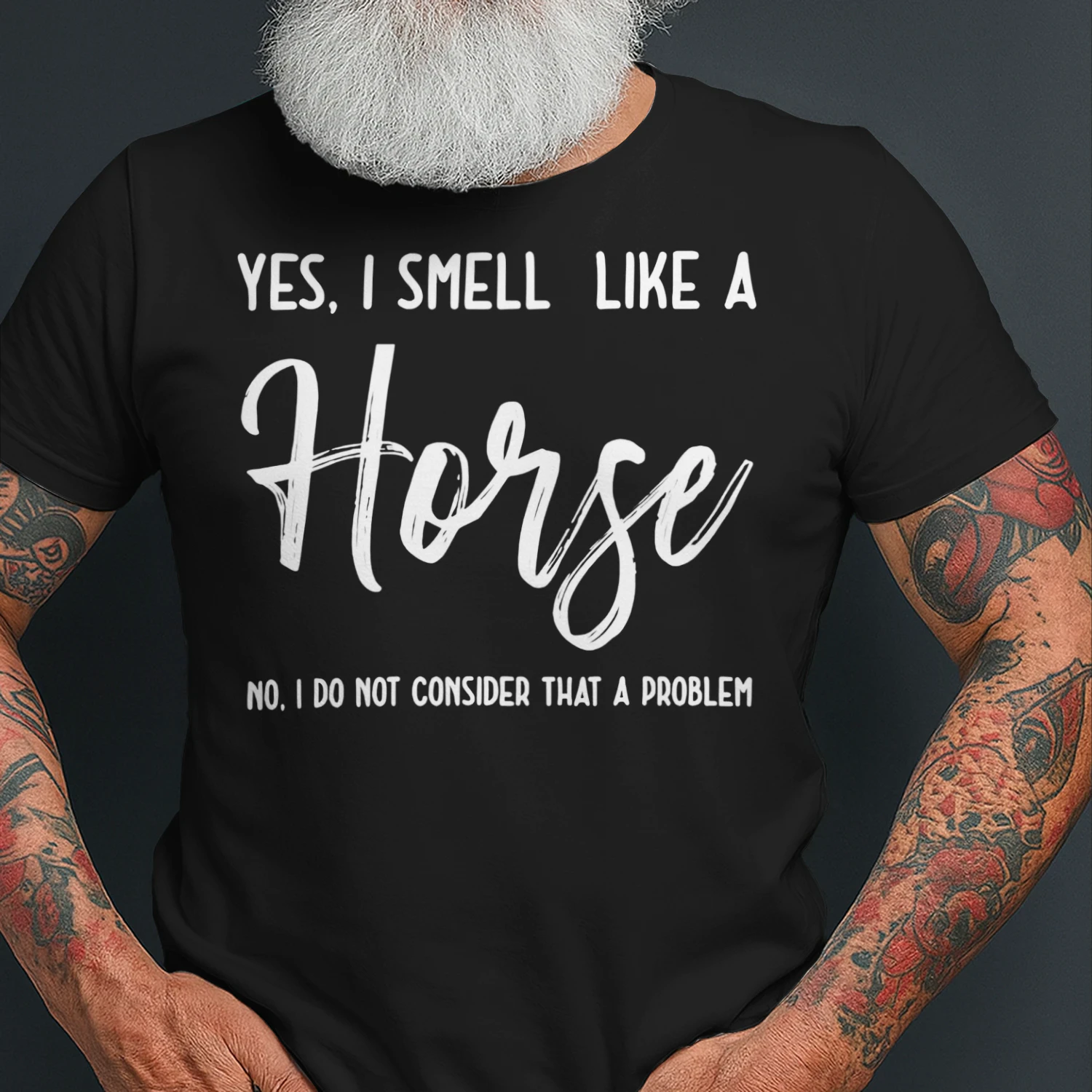 Yes I Smell Like A Horse Best Gift For Horse Lover Horse T Shirt HOR0083