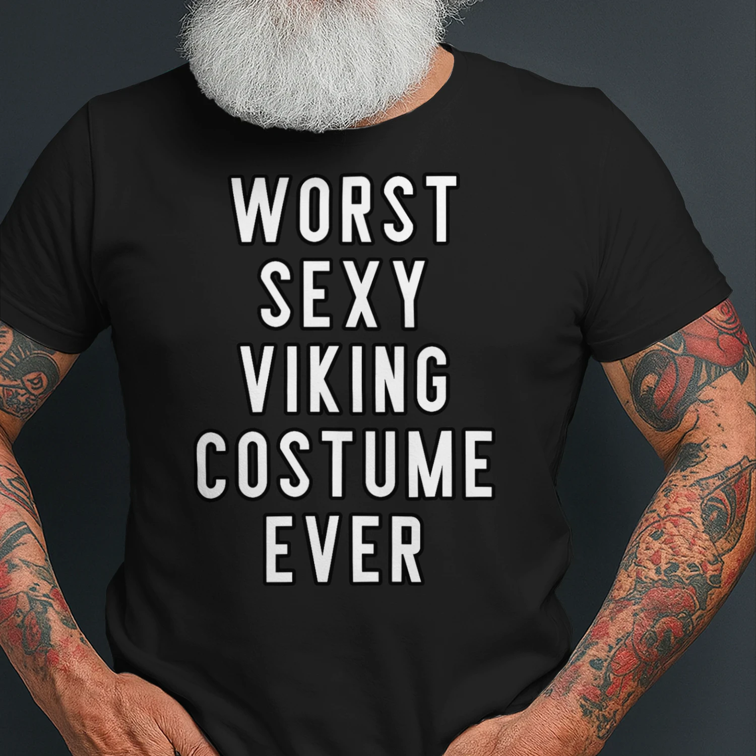 Couples Halloween Costume Worst Sexy Viking Costume Ever Viking T Shirt VIK0547