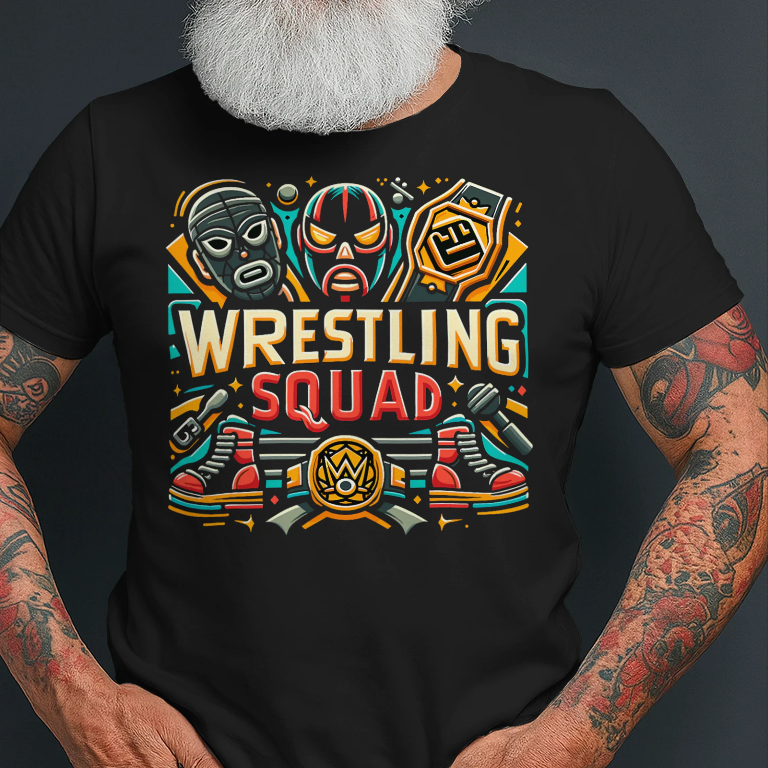 Wrestling Squad Wrestling Shirts For Wrestlers Wrestling Wrestling T Shirt WRT0569