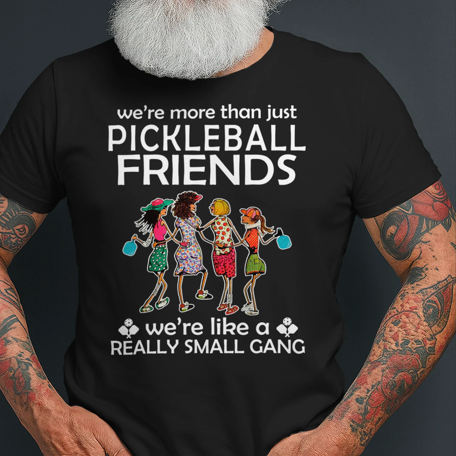 Pickleball Were More Than Just Friends Were Like A Really Pickleball T Shirt PIK0276