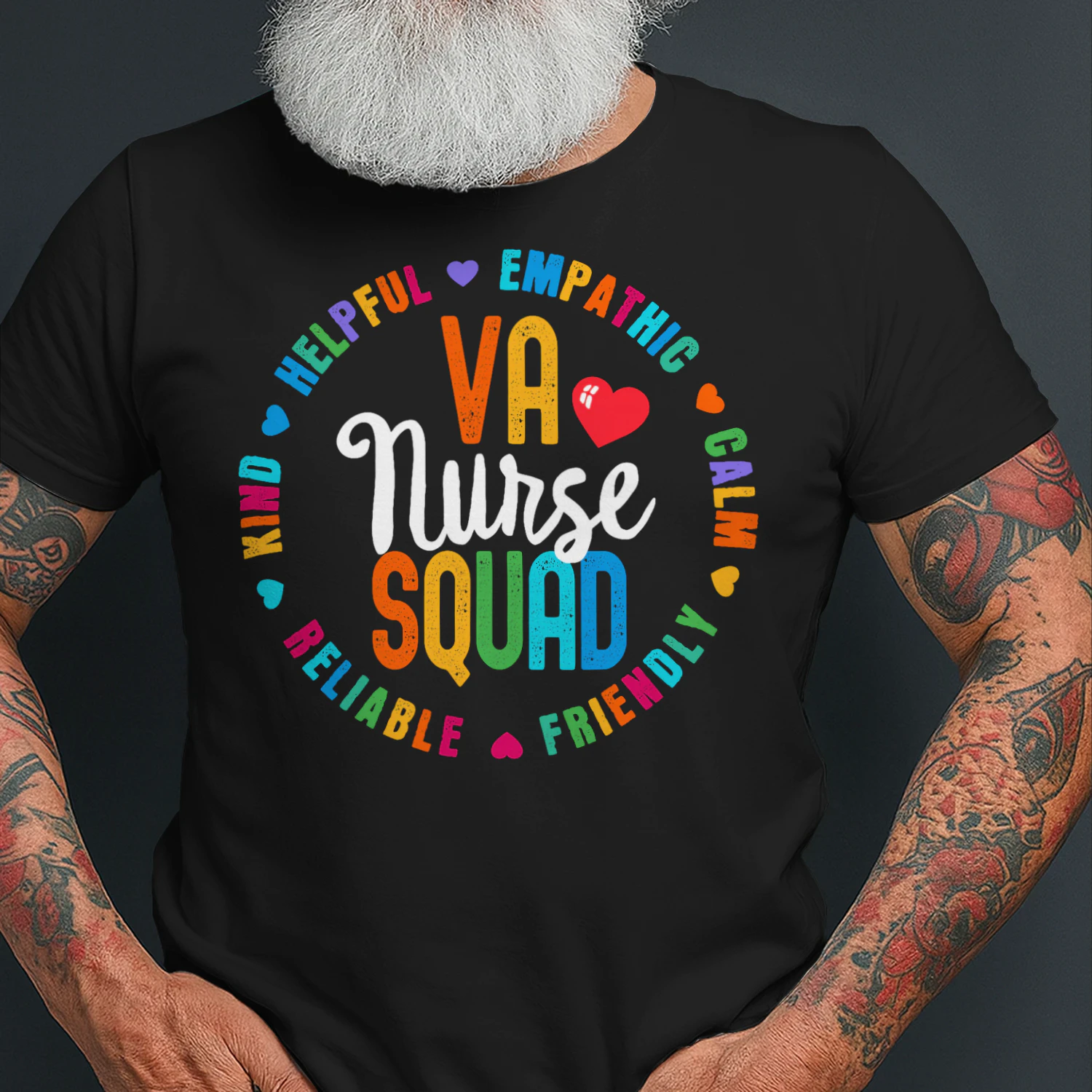 Va Nurse Squad Nurse Team Registered Nursing Nursing T Shirt NUR0346