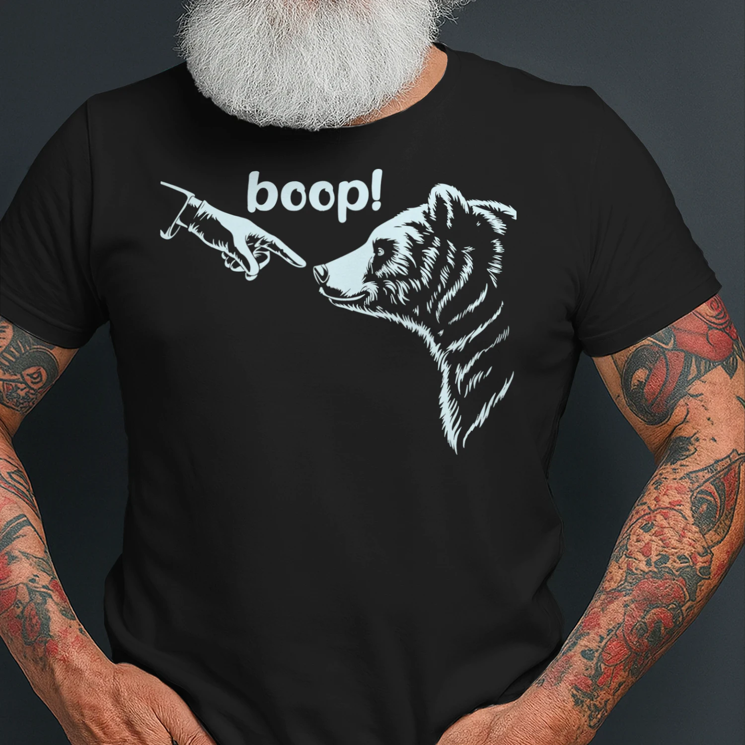 National Park Bear Boop Bear Nose Best Gift For Hunting Lover Hunting T Shirt HUT0185