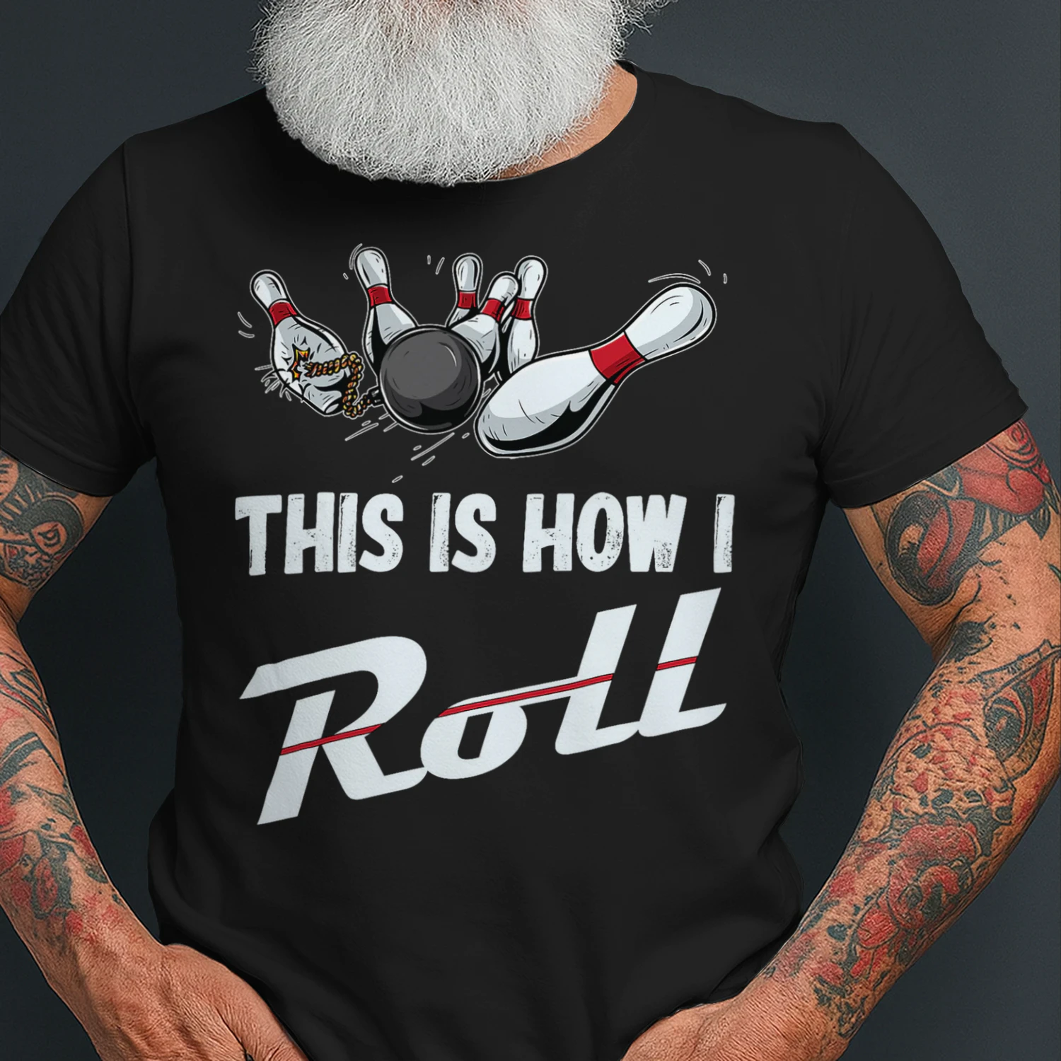 This Is How I Roll Funny Bowling Team Shirts Men Women Kids BOL1485