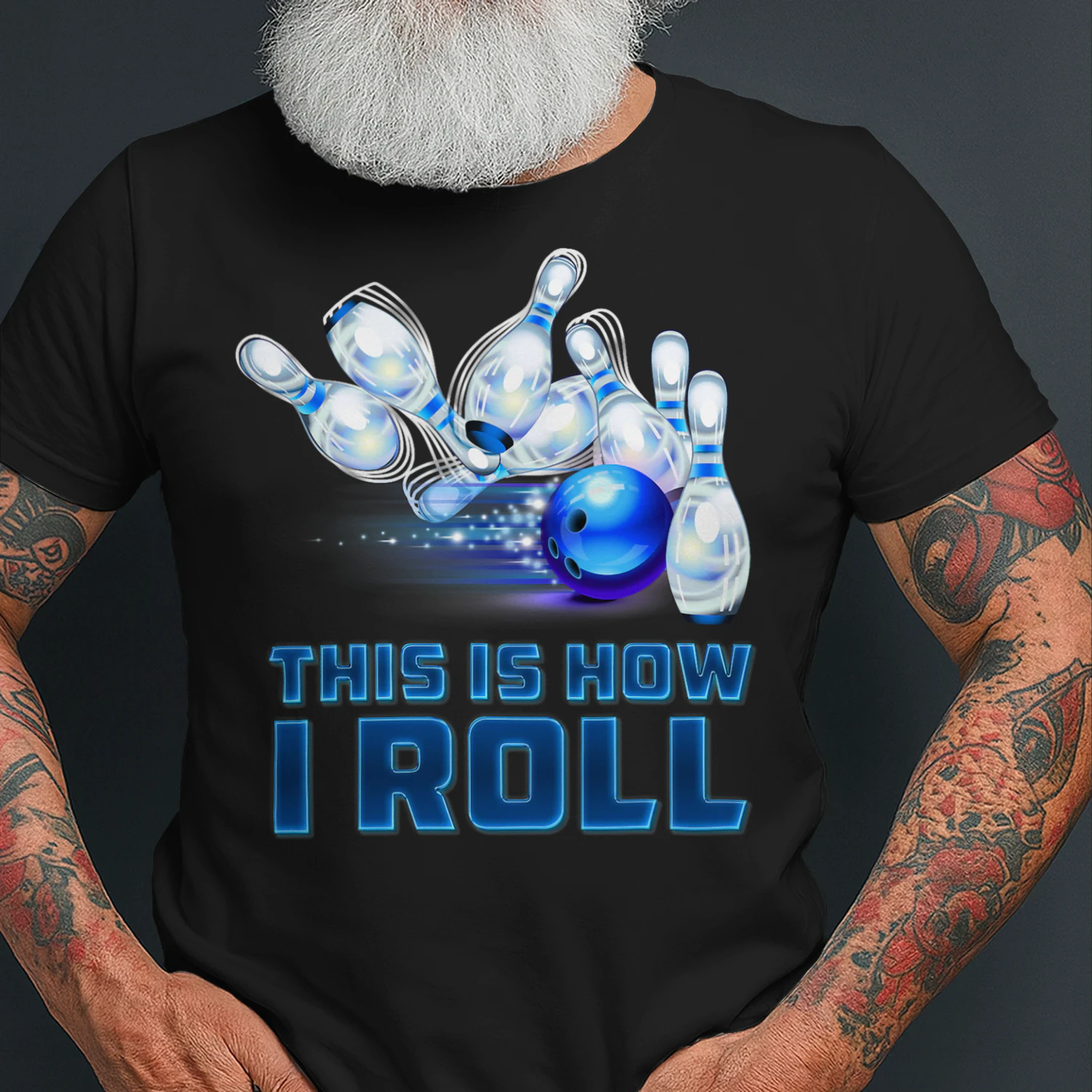 This Is How I Roll Bowling T Shirt BOL1483