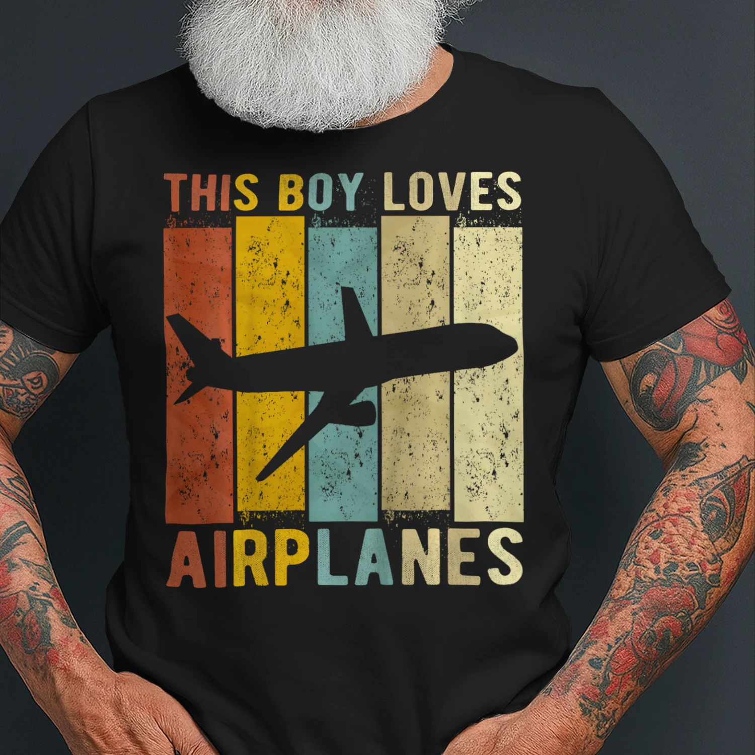 This Boy Loves Airplanes Boys Airplane Airplane T Shirt AIP0805