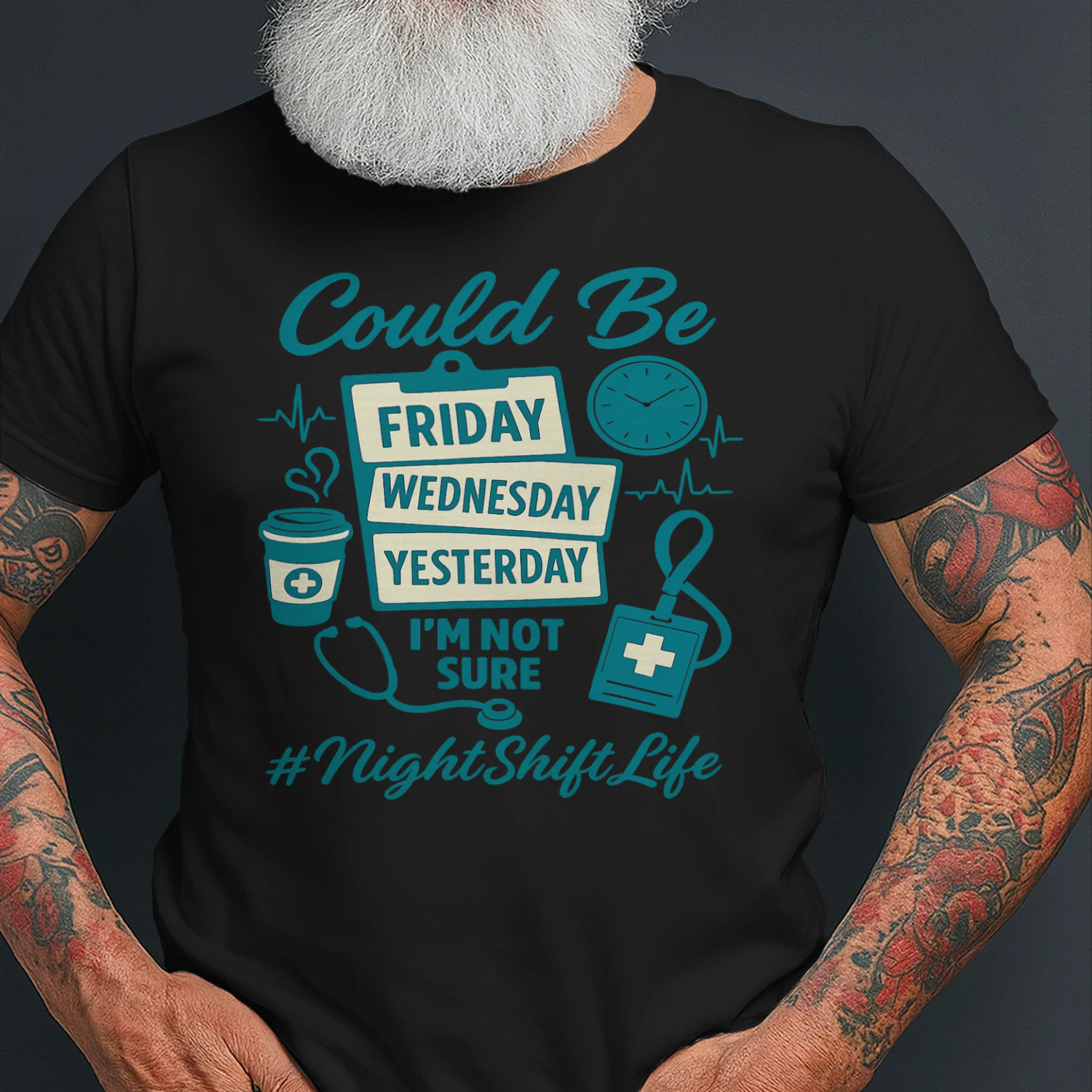 Funny Nursing Night Shift Life Squad Nurse Week Lovers Nursing T Shirt NUR0422