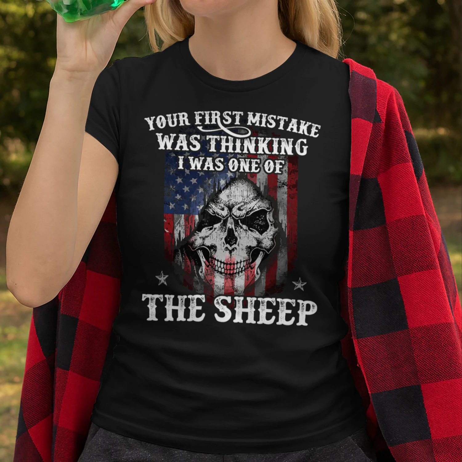 Your First Mistake Was Thinking I Was One Of The Sheep Gift Viking T Shirt VIK0514