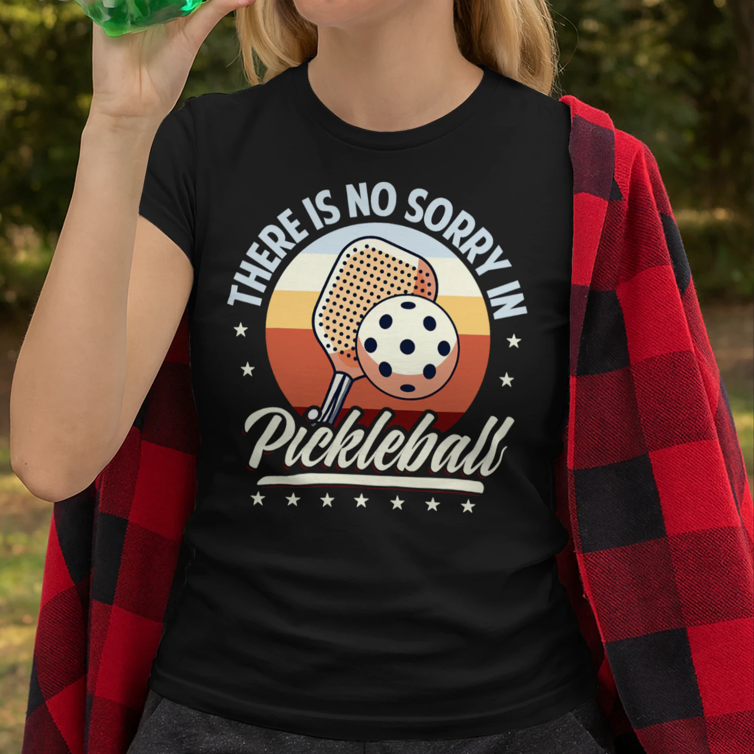 There Is No Sorry In Pickleball Outfit Funny Saying Pickleball T Shirt PIK0322