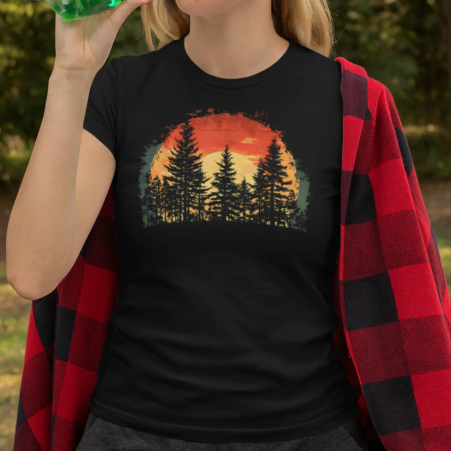 Outdoor Tree Nature Lover Wildlife Retro Best Gift For Hunting Lover Hunting T Shirt HUT0186
