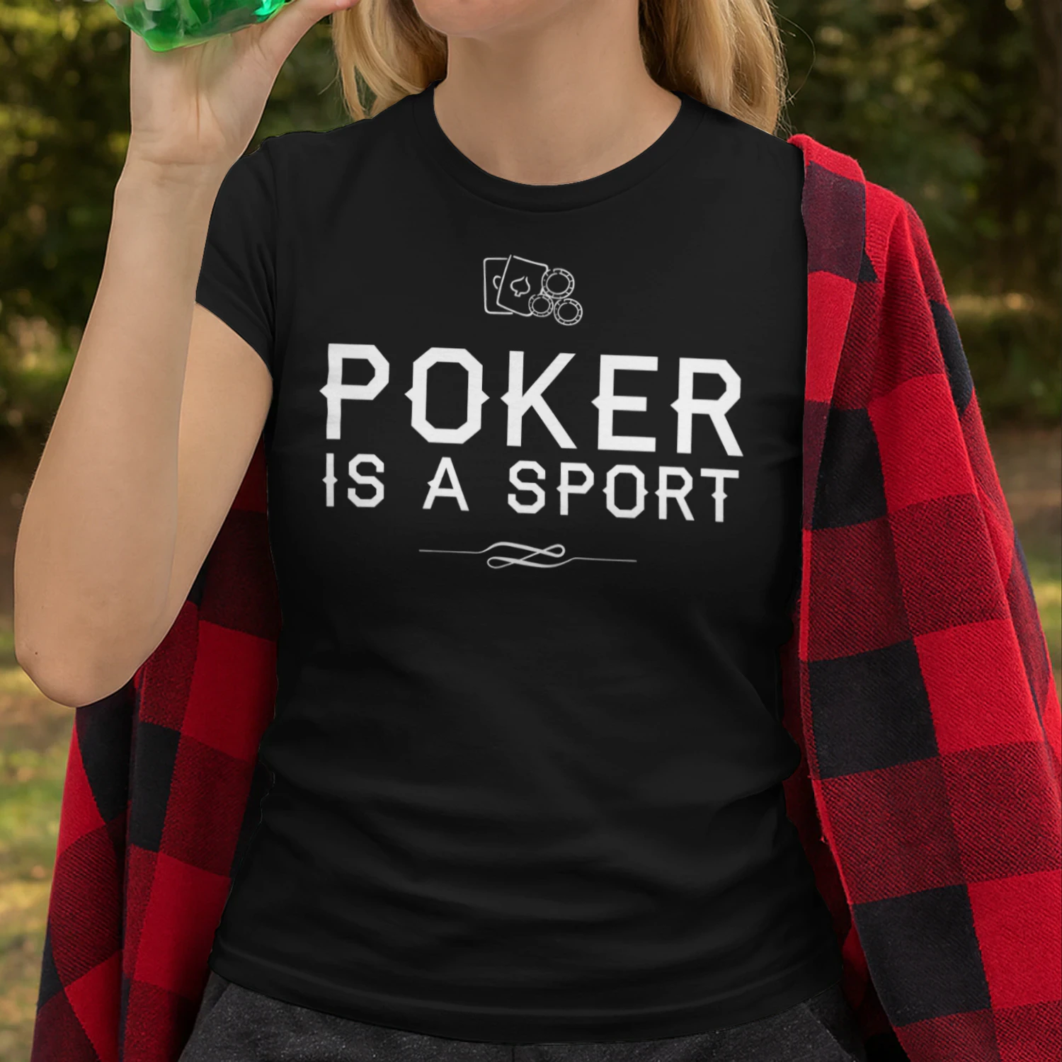 Poker Is A Sport Poker T Shirt POK0034