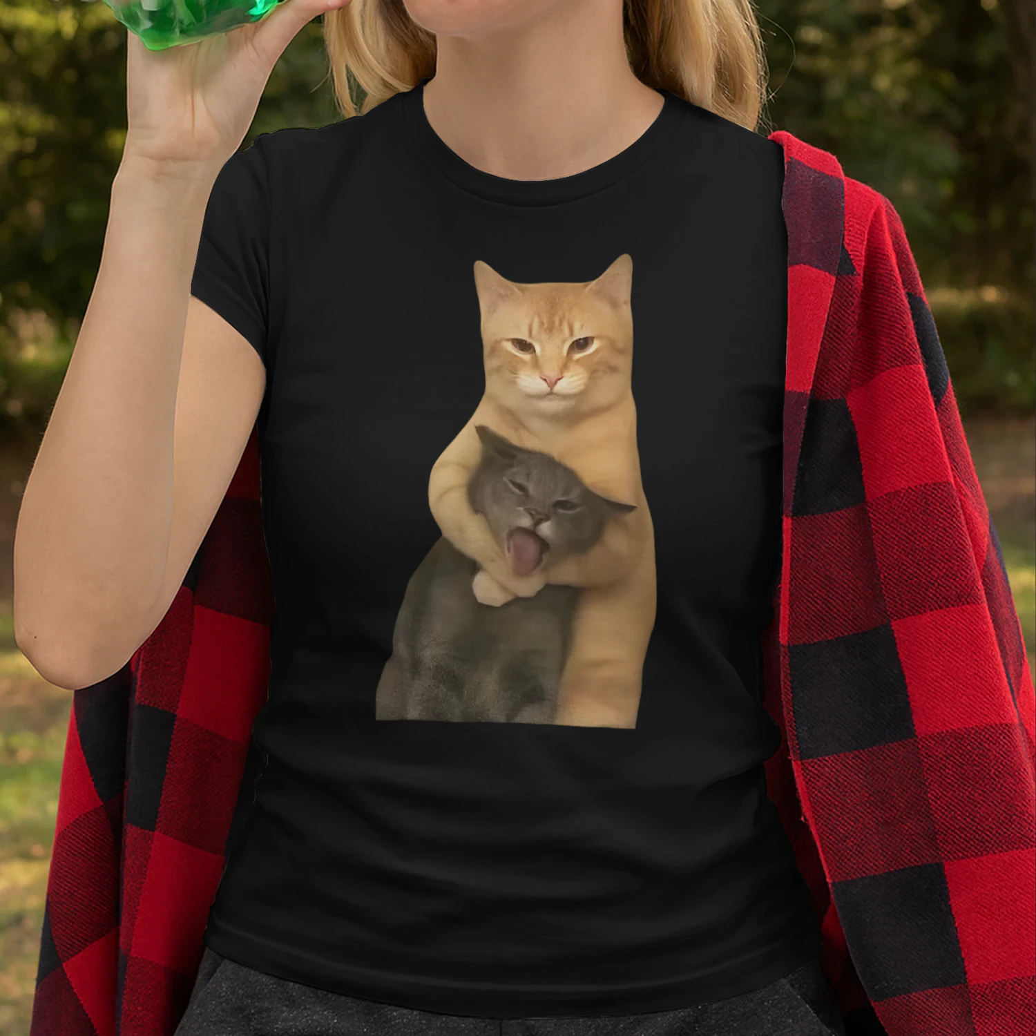 Fighting Cat Memes T Shirt CAT0694