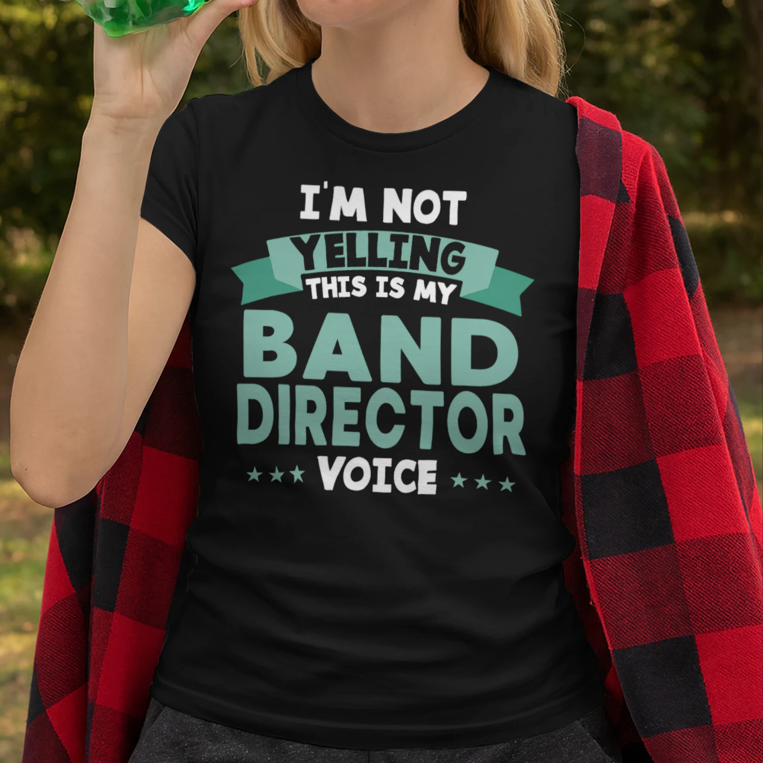 I’m Not Yelling This Is My Band Director Voice Marching Band T Shirt MCB0182