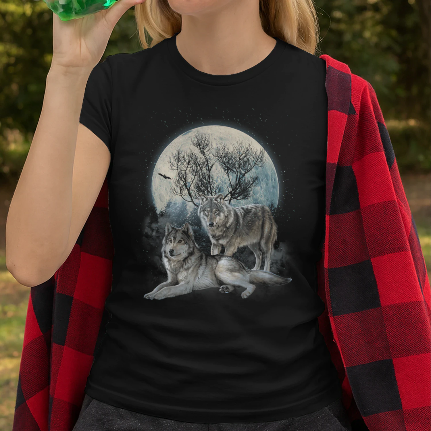 The Mountain Wolf Native American Wolf Wolves Lover NA T Shirt NTA0583