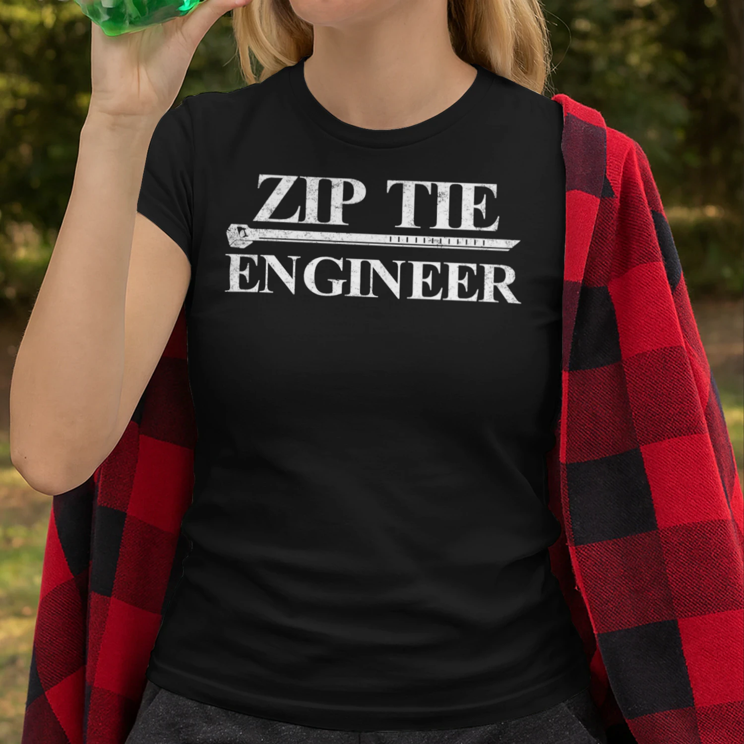 Zip Tie Engineer Engineer T Shirt STE0694