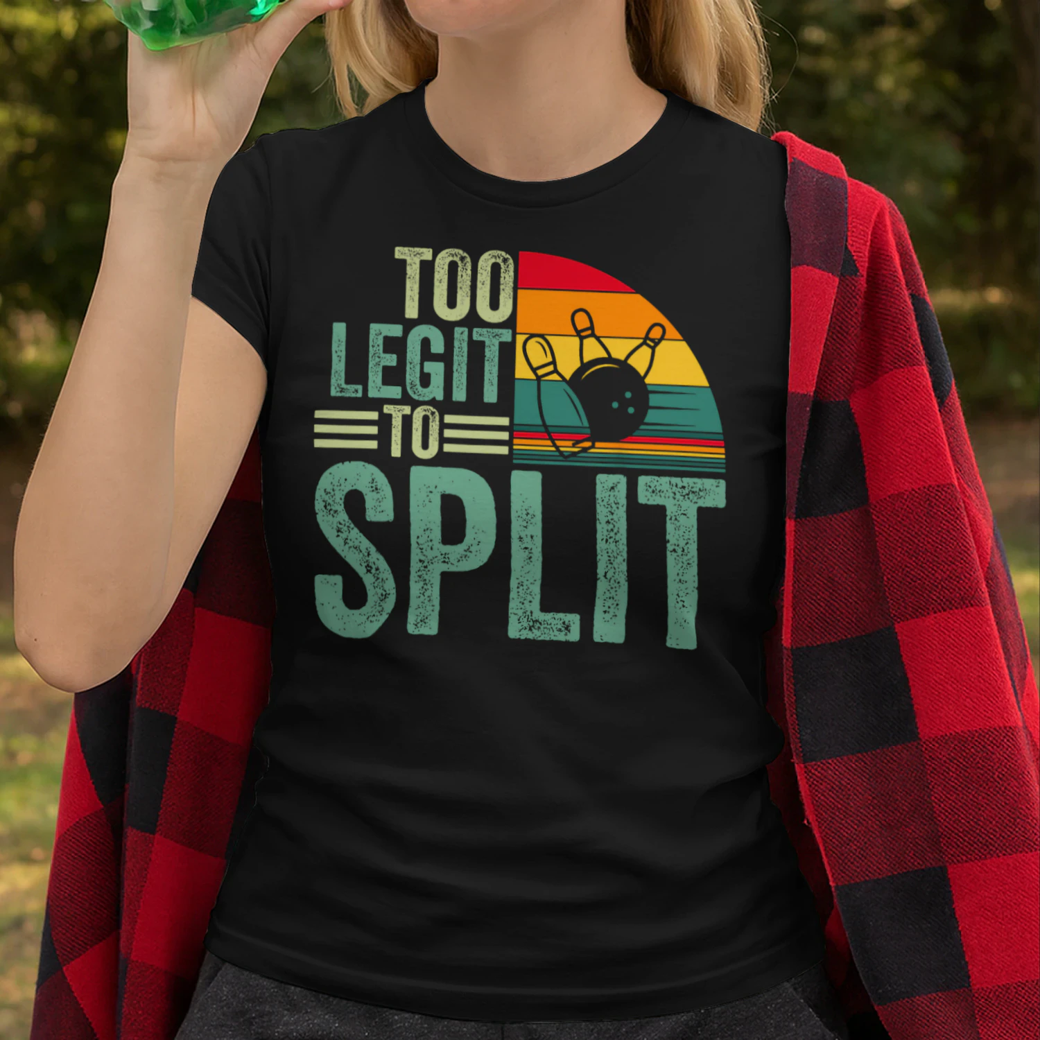 Too Ligit To Split, Funny Bowlers & Bowling Player BOL1499