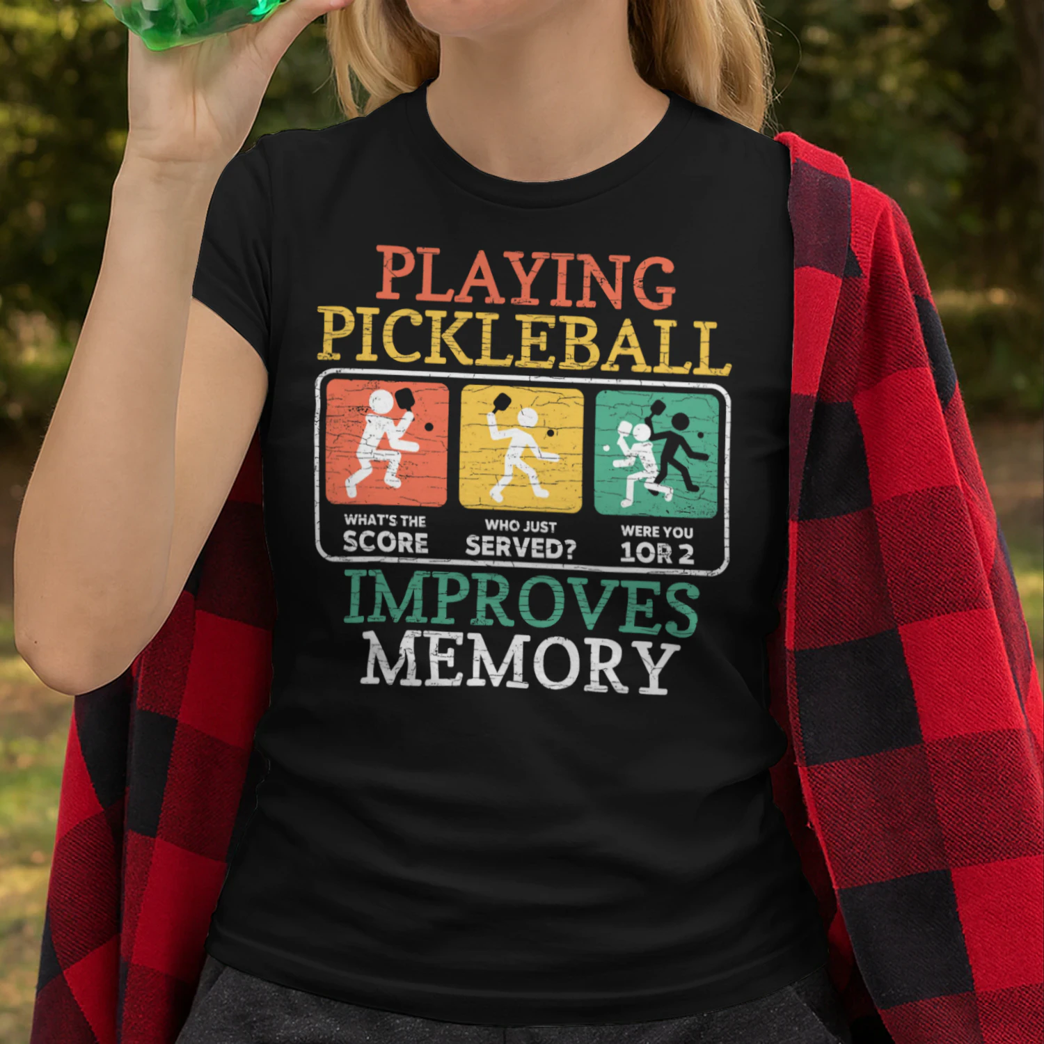 Playing Pickleball Improves Memory Pickleball Pickleball T Shirt (3) PIK0289