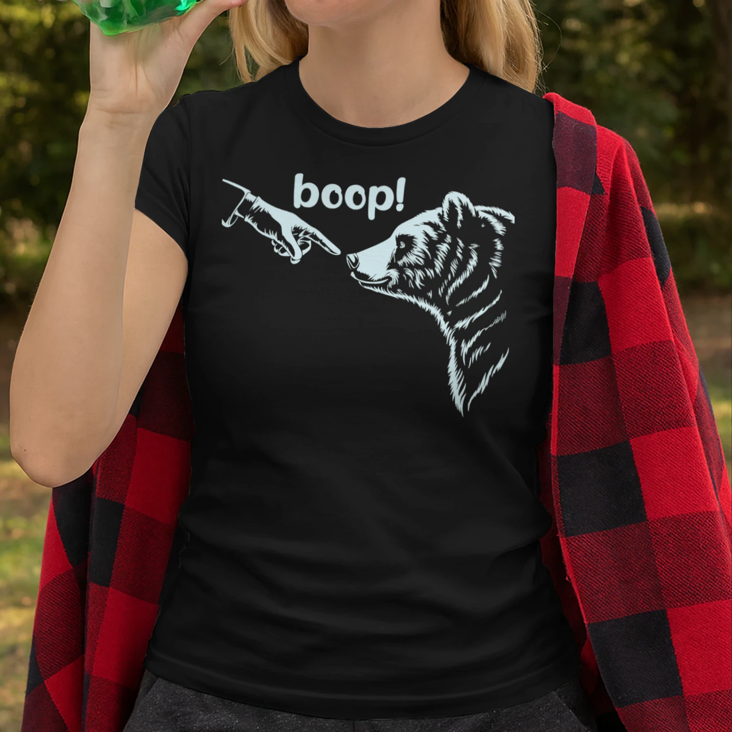 National Park Bear Boop Bear Nose Best Gift For Hunting Lover Hunting T Shirt HUT0185
