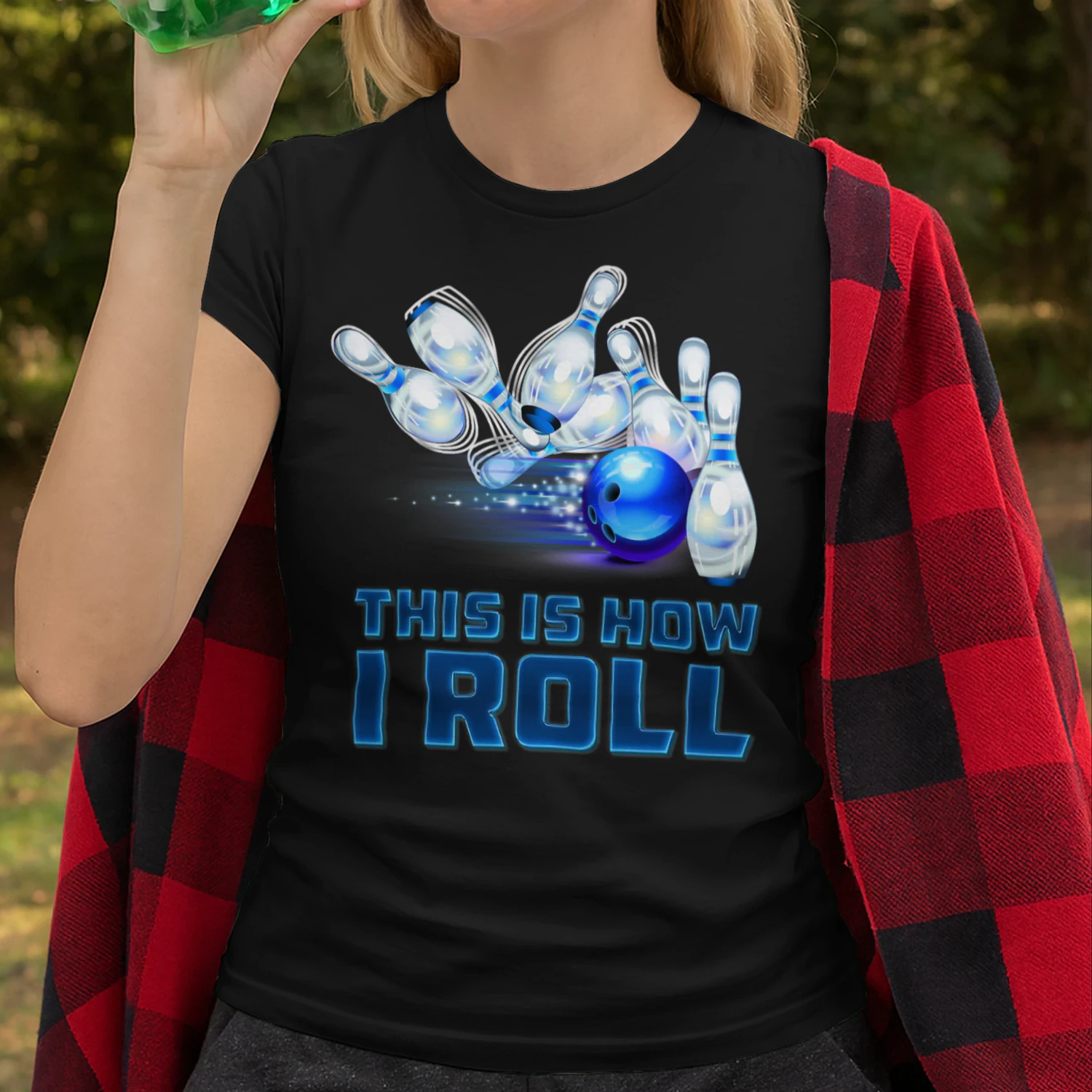 This Is How I Roll Bowling T Shirt BOL1483
