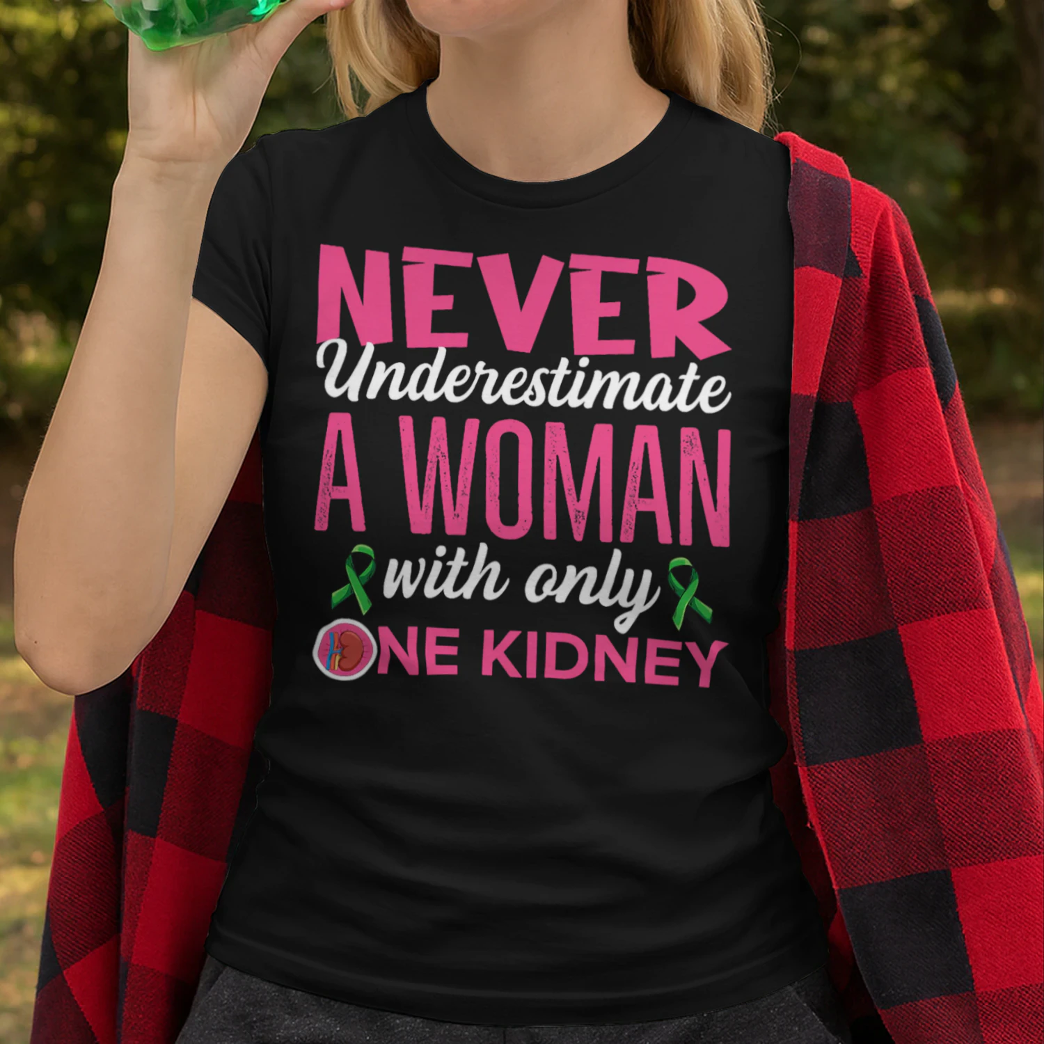 Organ Donation Quote for your Kidney Donor Wife T Shirt KIW0317