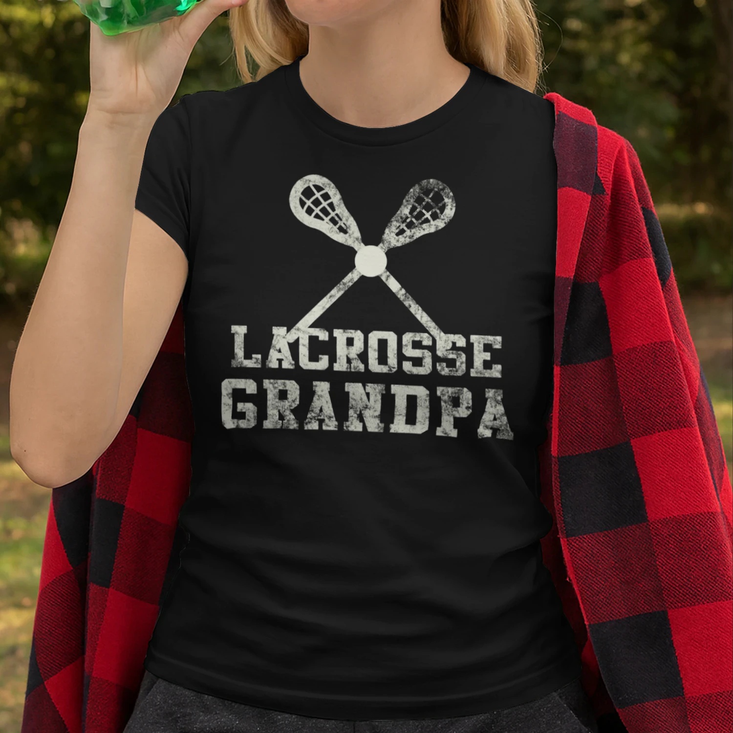 Vintage Lacrosse Grandpa Lacrosse T Shirt LAR0485