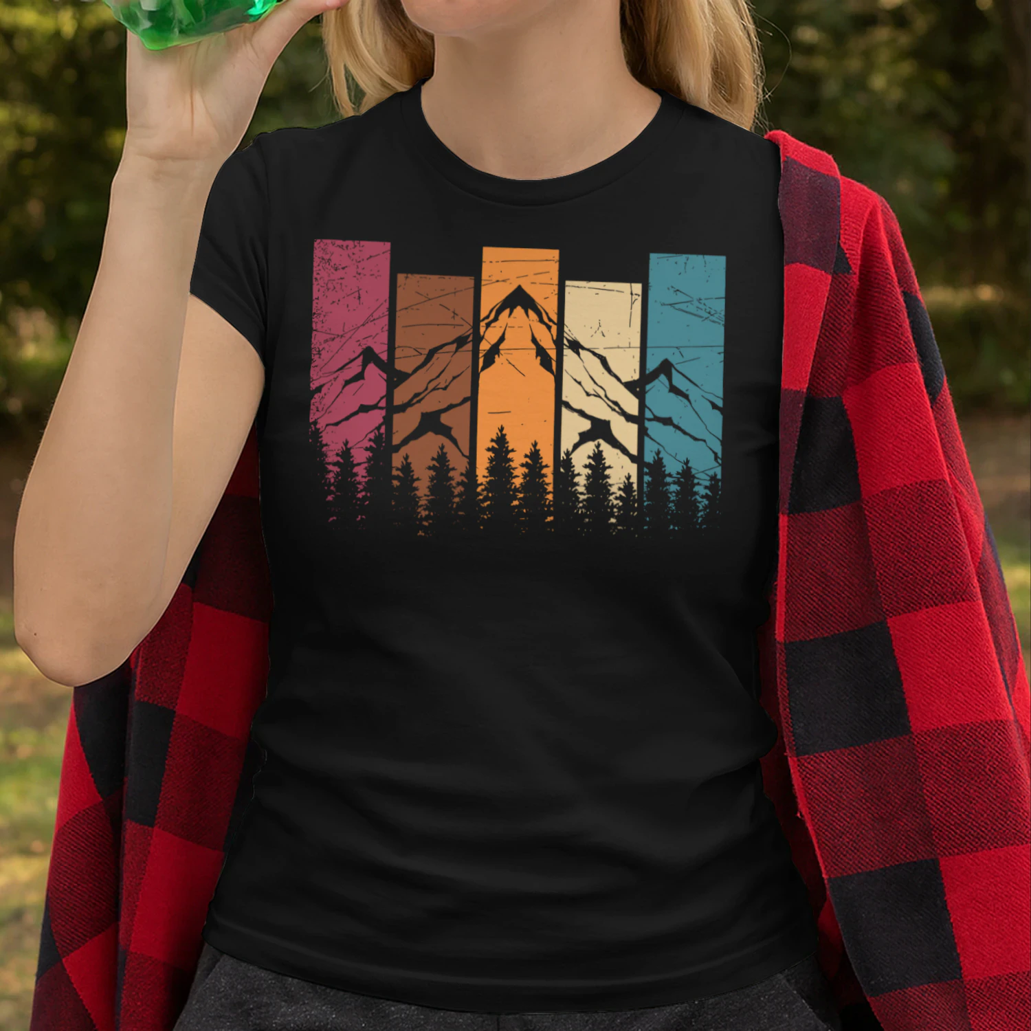 Wildlife Forest Nature Trees Retro Best Gift For Hunting Lover Hunting T Shirt HUT0216