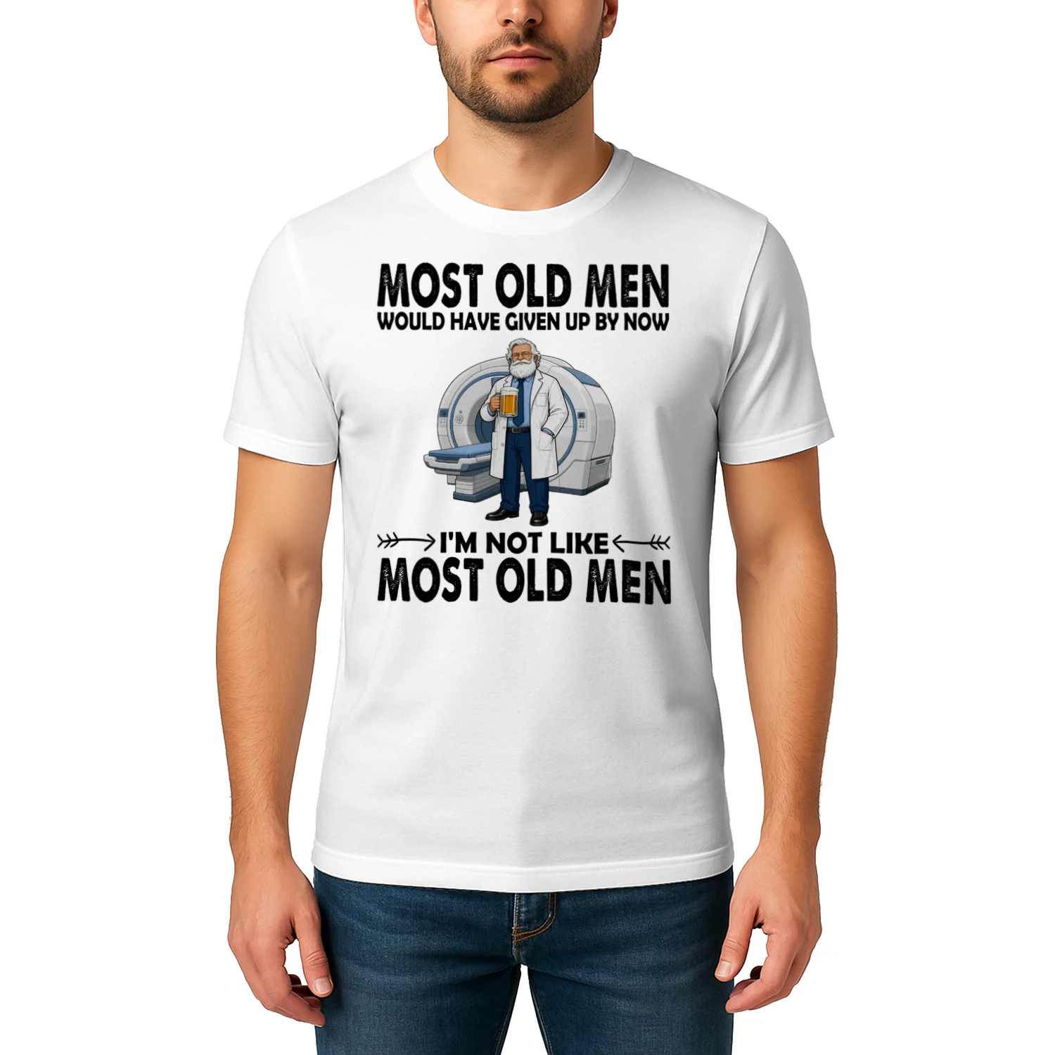 Most Old Men Give Up By Now CT Scanner RAD0001