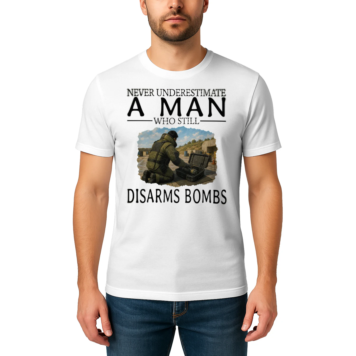 Never Underestimate An Old Man Who Still Disarms Bombs BOM0005