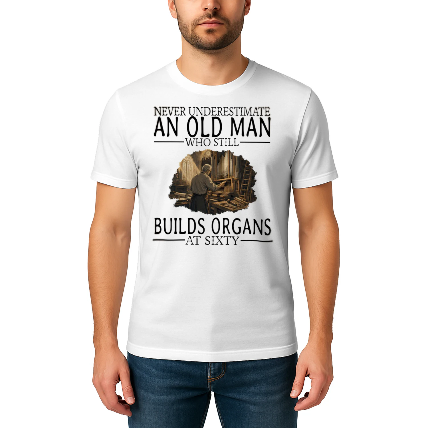 Never Underestimate An Old Man Who Still Builds Organs At Sixty ORG0005