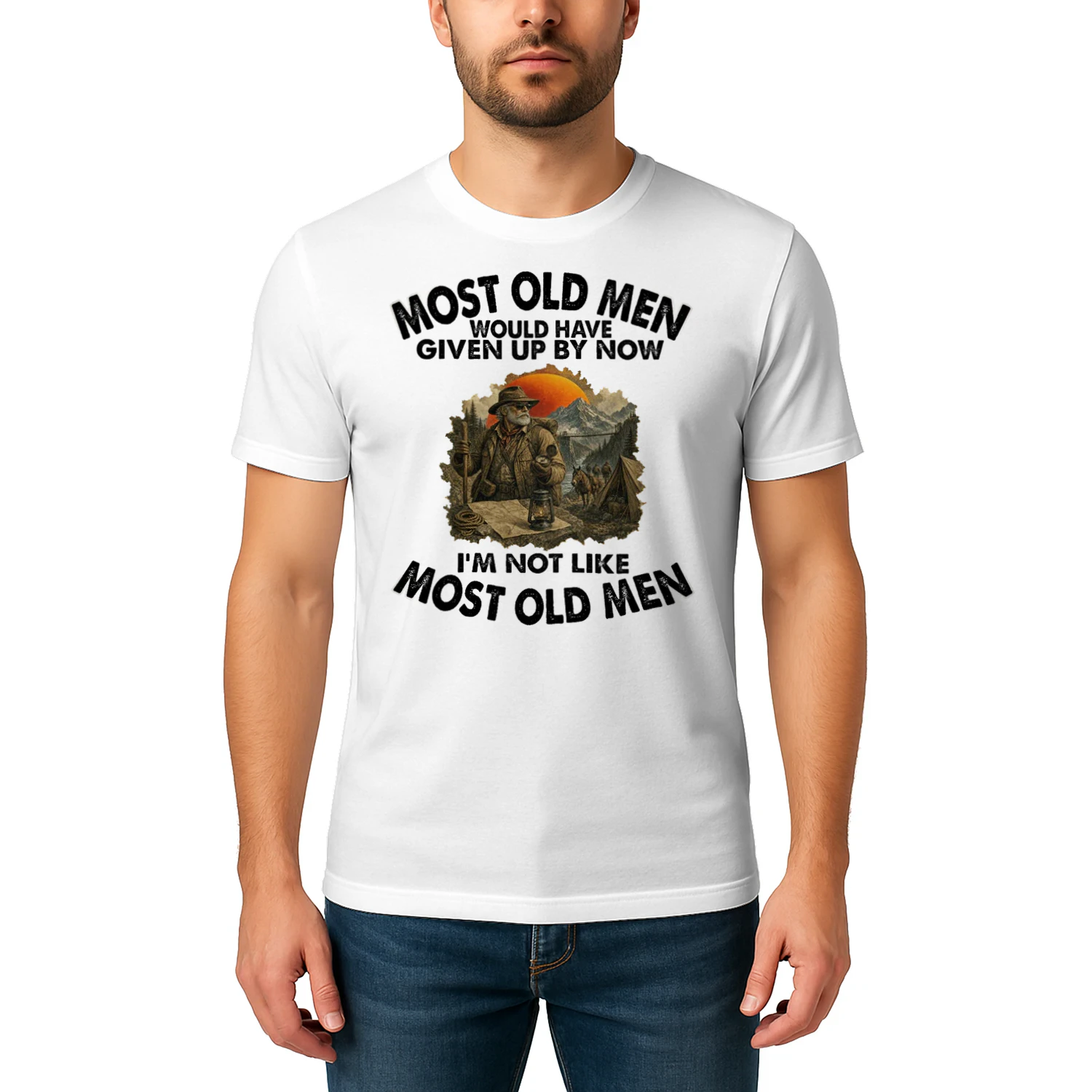 Most Old Men Give Up By Now Hunting Guide GUI0002