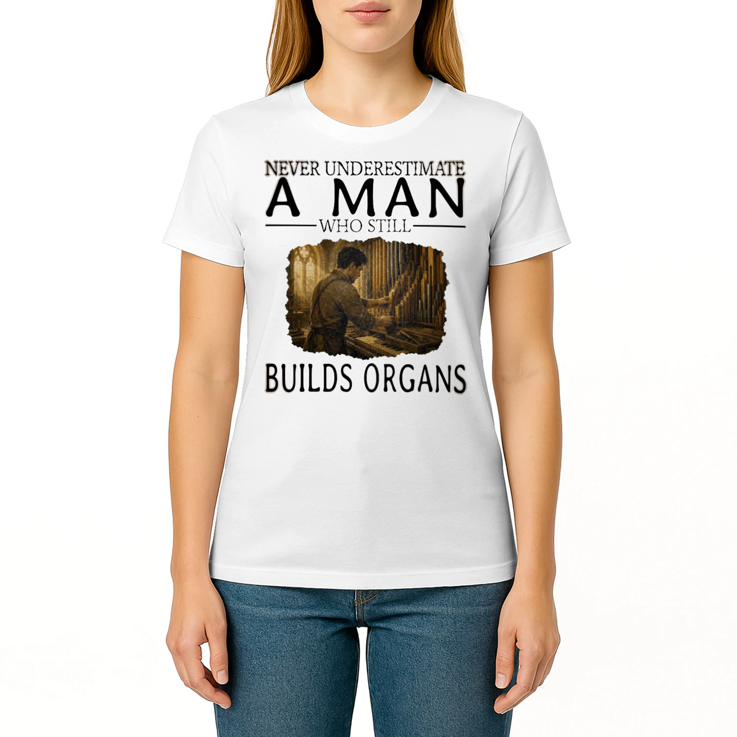 Never Underestimate A Man Who Still Builds Organs ORG0003
