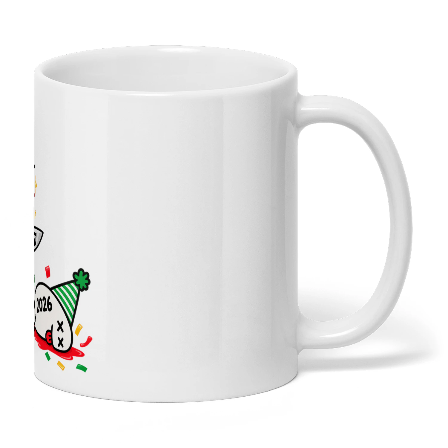 White Ceramic Mug 11oz